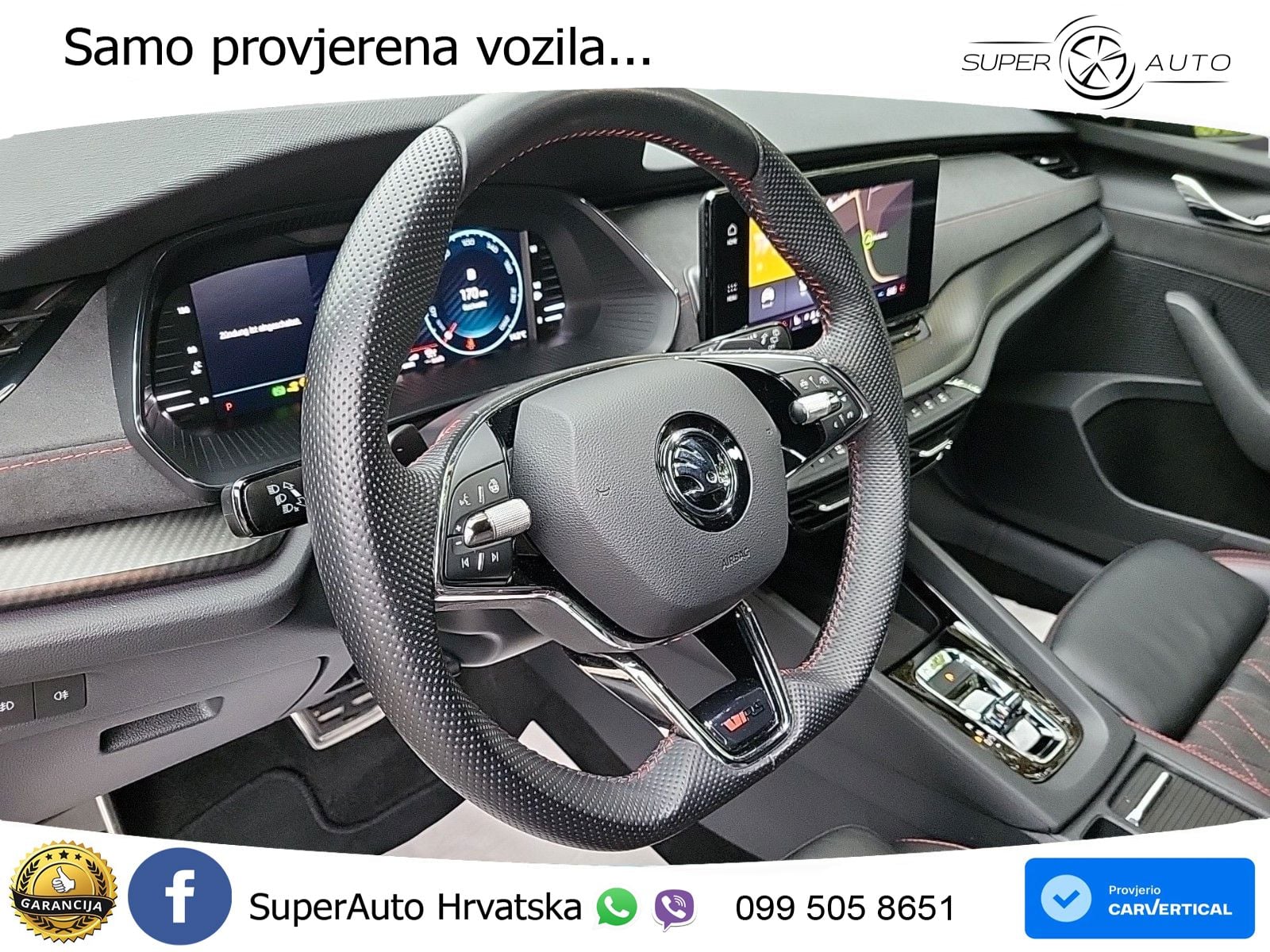 Škoda Octavia Combi RS 2.0 TDI (200 KS) DSG LED+GR SJED+ACC