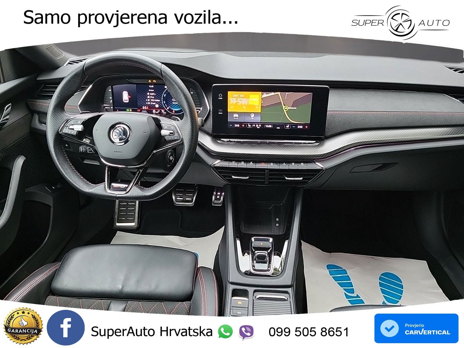 Škoda Octavia Combi RS 2.0 TDI (200 KS) DSG LED+GR SJED+ACC