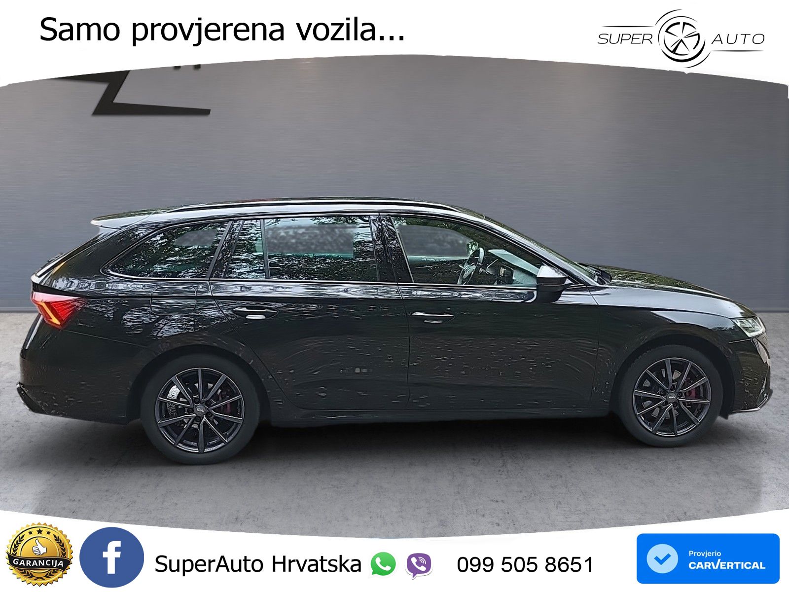 Škoda Octavia Combi RS 2.0 TDI (200 KS) DSG LED+GR SJED+ACC