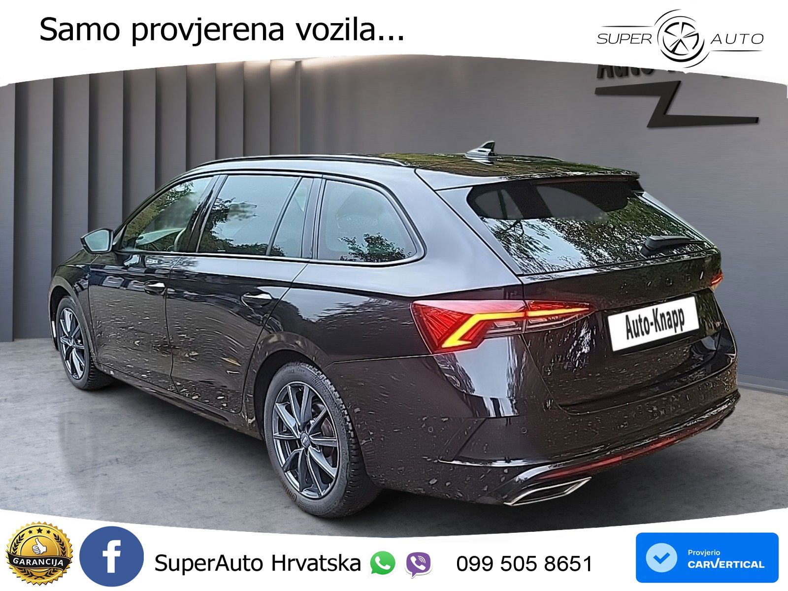 Škoda Octavia Combi RS 2.0 TDI (200 KS) DSG LED+GR SJED+ACC