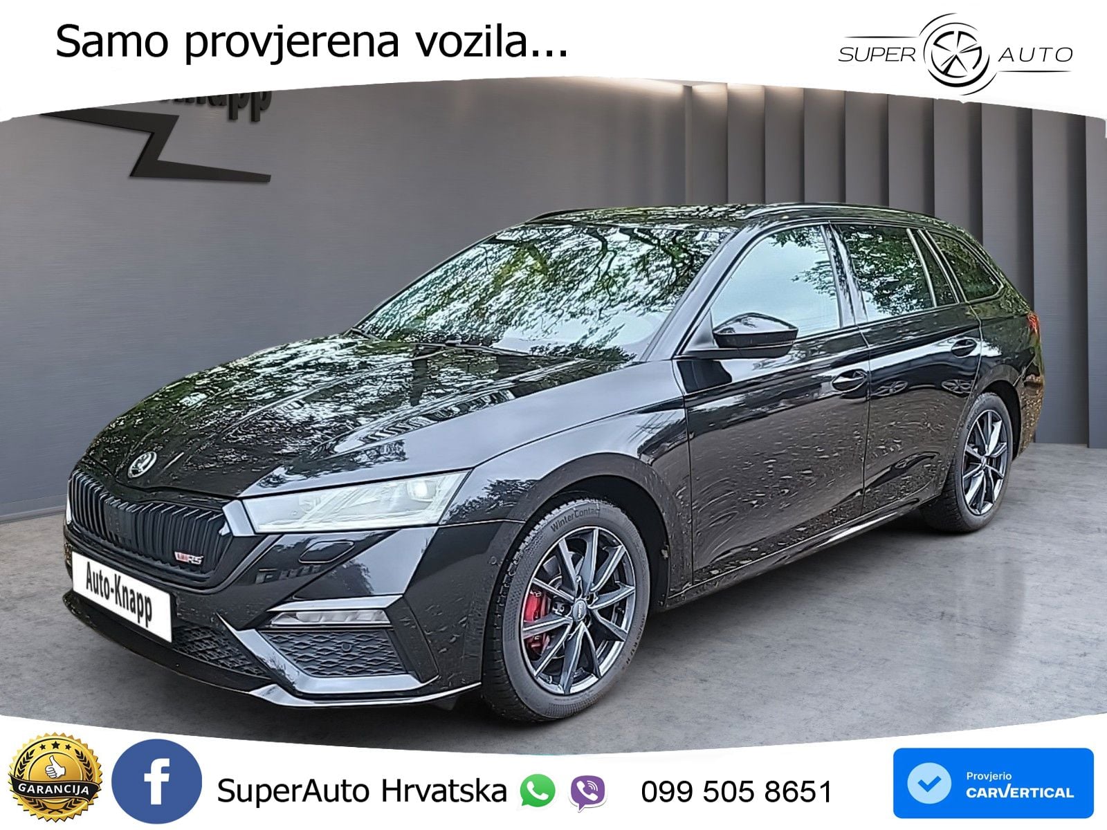 Škoda Octavia Combi RS 2.0 TDI (200 KS) DSG LED+GR SJED+ACC