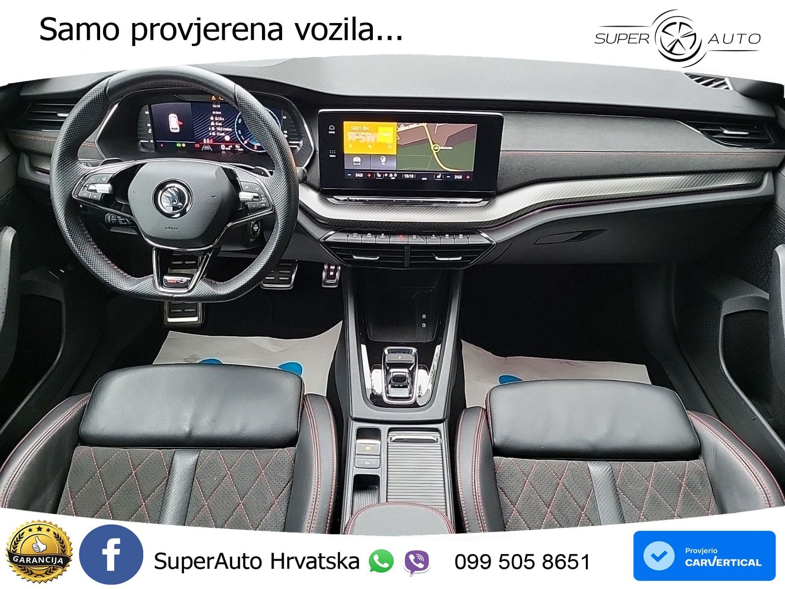 Škoda Octavia Combi RS 2.0 TDI (200 KS) DSG LED+GR SJED+ACC
