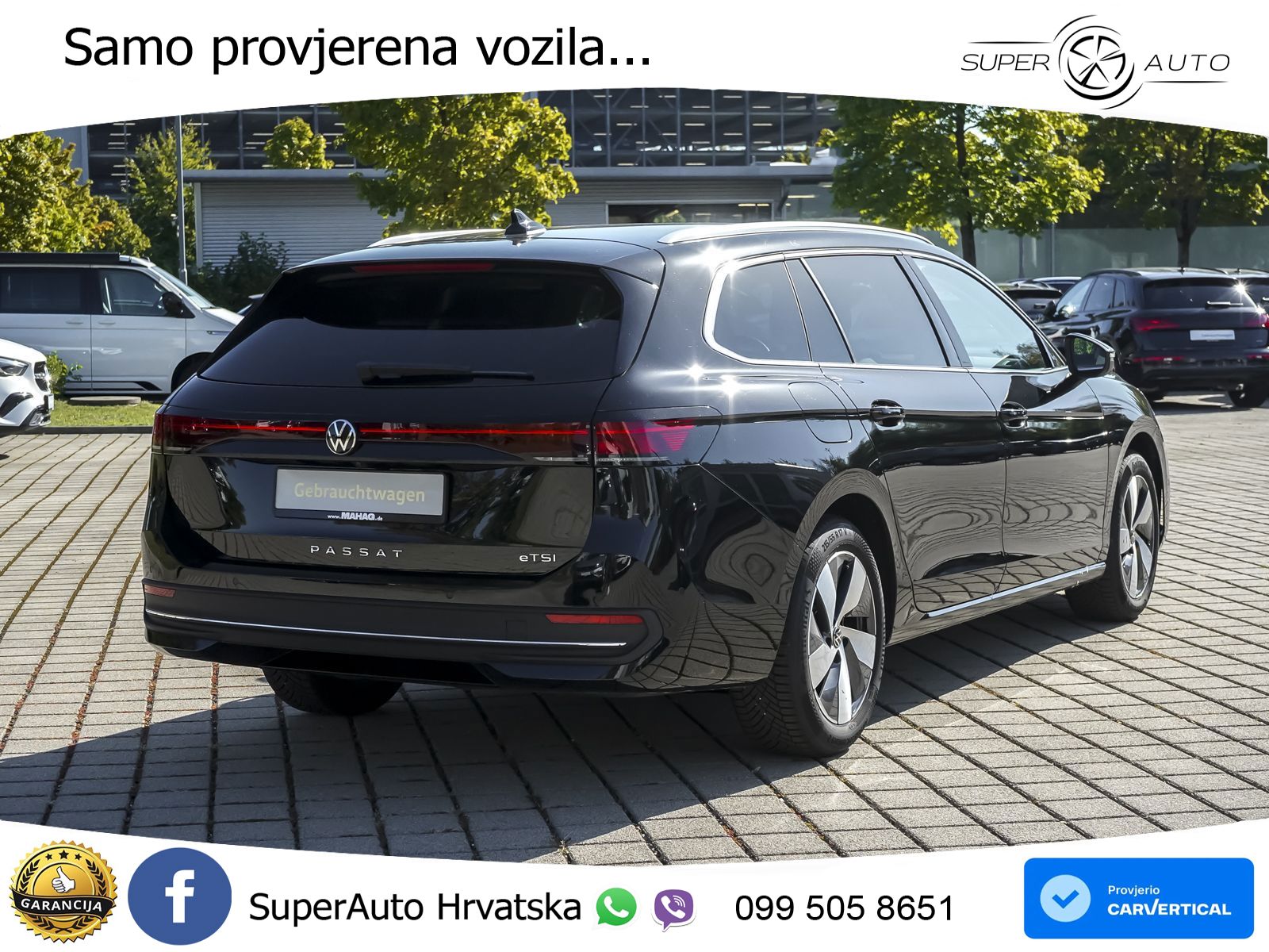 Volkswagen Passat Variant 1.5 eTSI (150 KS) DSG Business LED+GR SJED+ACC