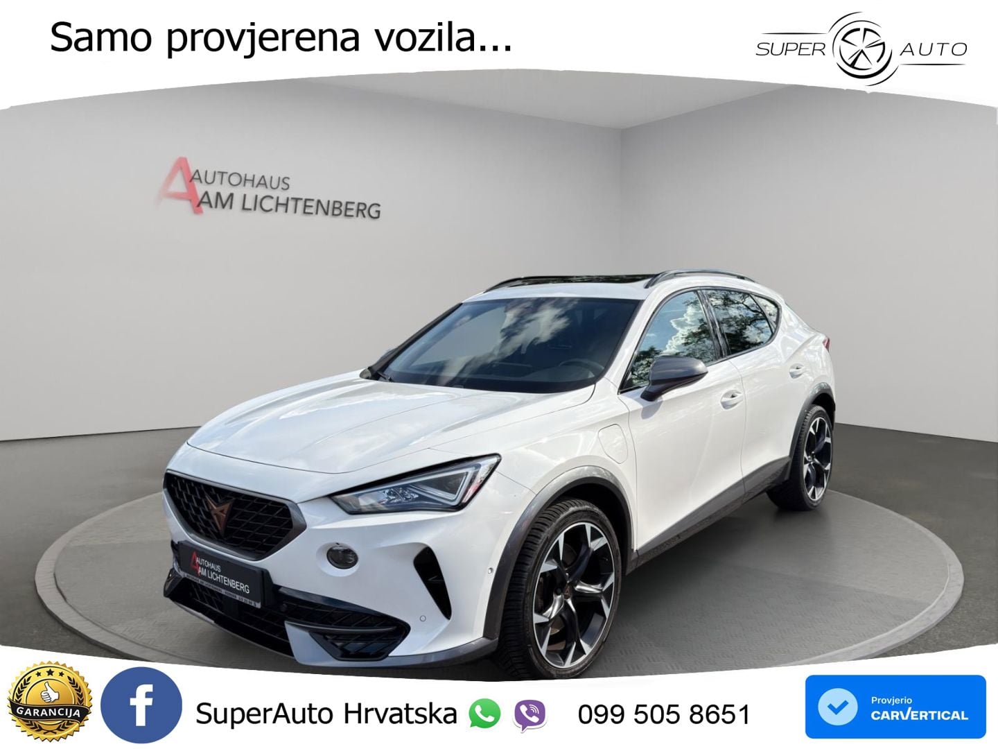 Cupra Formentor 1.4 TSI (245 KS) e-Hybrid DSG VZ LED+GR SJED+ACC