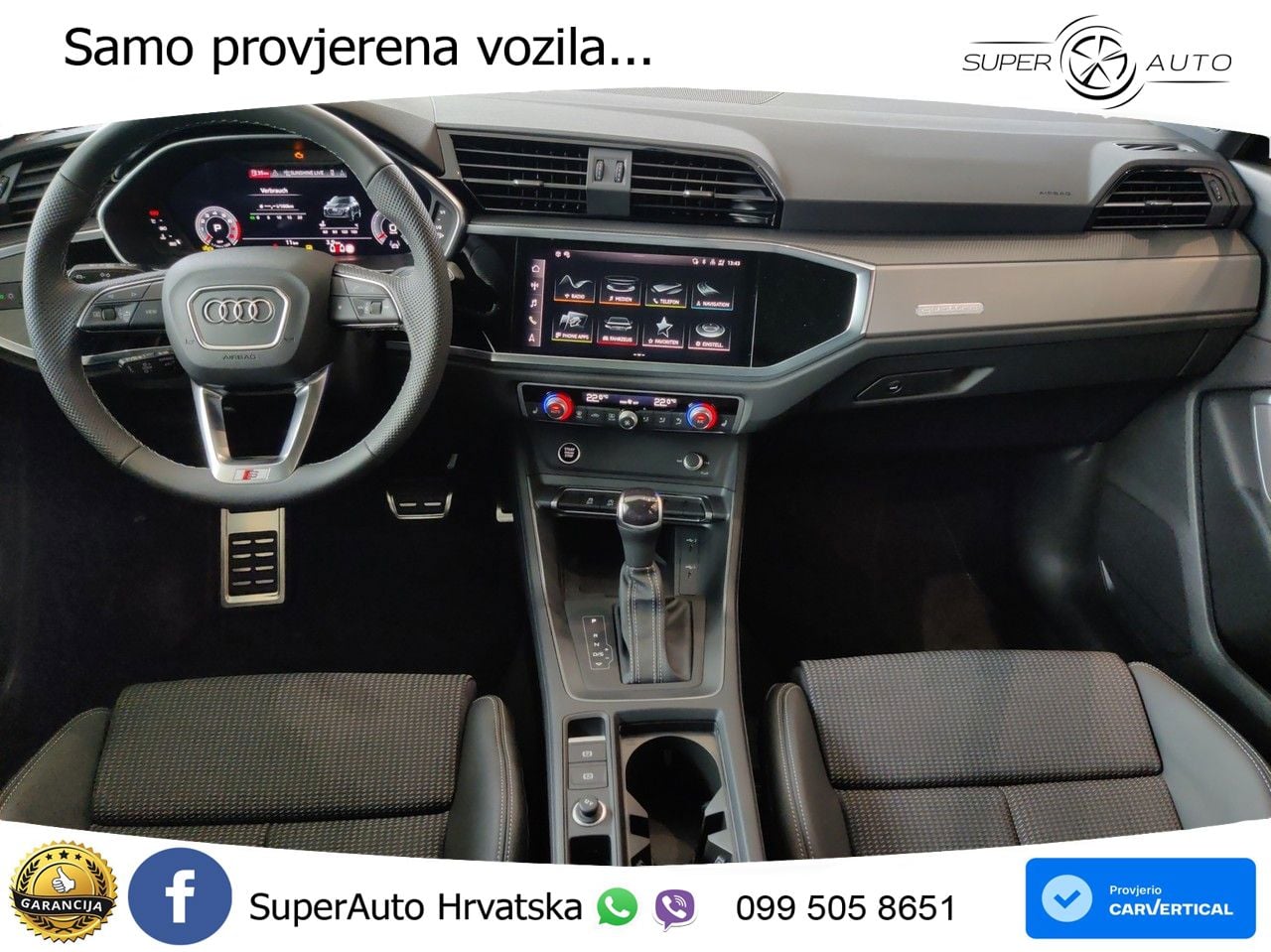 Audi Q3 40 TFSI (190 KS) quattro S tronic S line LED+GR SJED+ACC