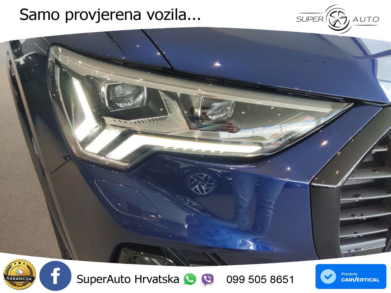 Audi Q3 40 TFSI (190 KS) quattro S tronic S line LED+GR SJED+ACC
