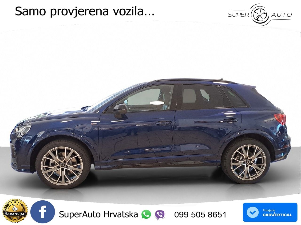 Audi Q3 40 TFSI (190 KS) quattro S tronic S line LED+GR SJED+ACC