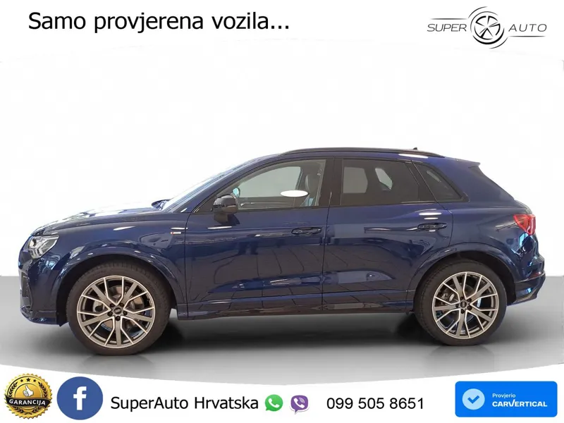 Audi Q3 40 TFSI (190 KS) quattro S tronic S line LED+GR SJED+ACC