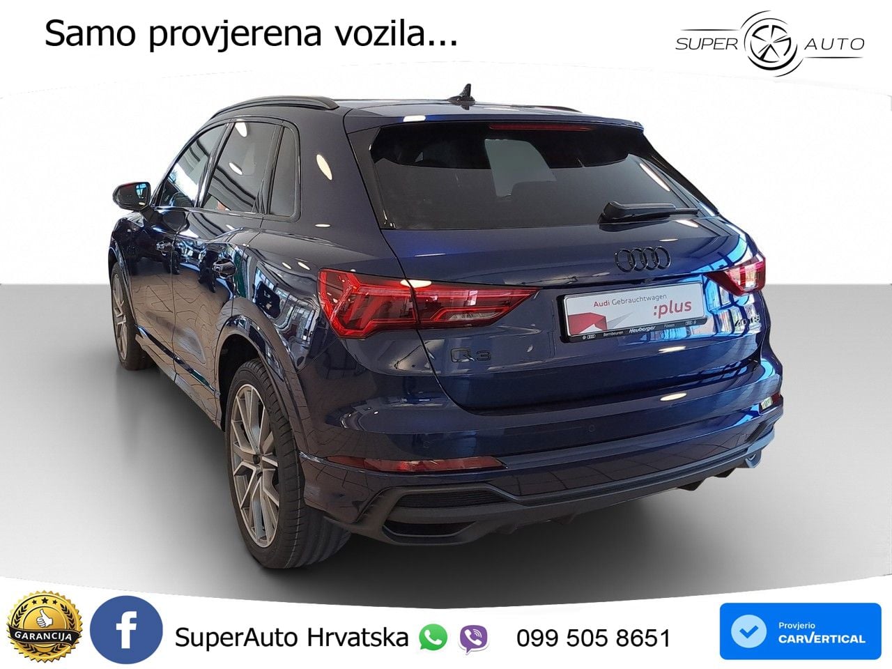 Audi Q3 40 TFSI (190 KS) quattro S tronic S line LED+GR SJED+ACC
