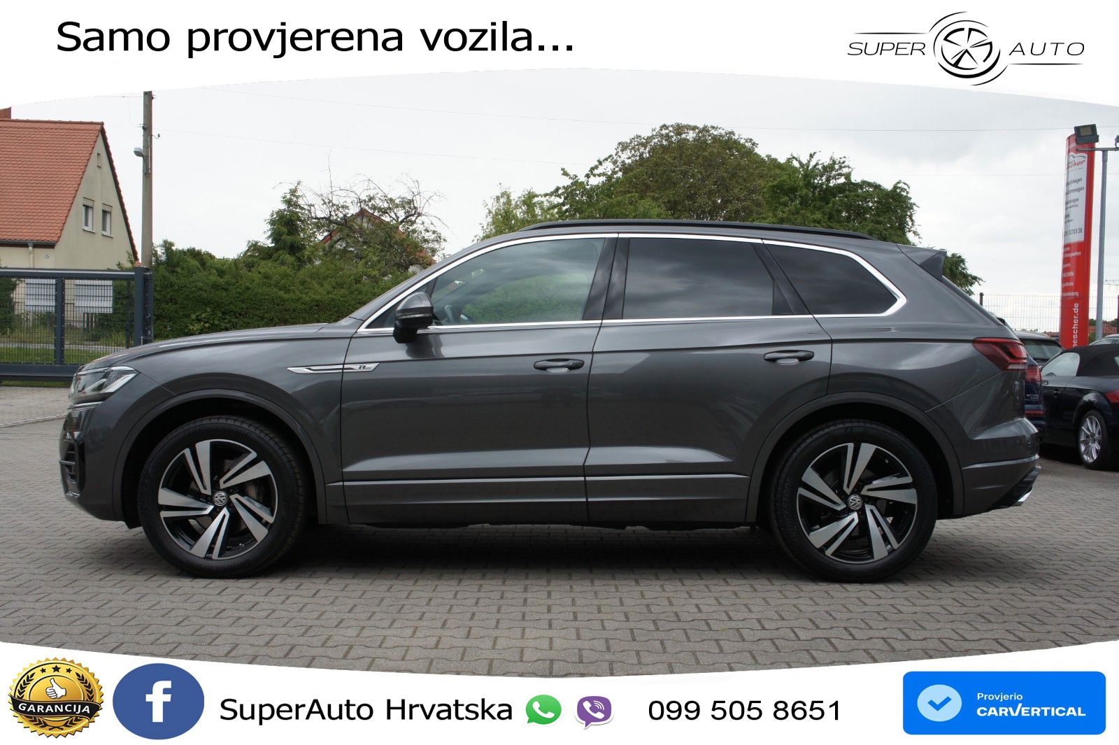 Volkswagen Touareg 3.0 V6 TDI (231 KS) 4MOTION Tiptronic R-Line ZRAČNI+ACC+GR SJED+KAM+PANO