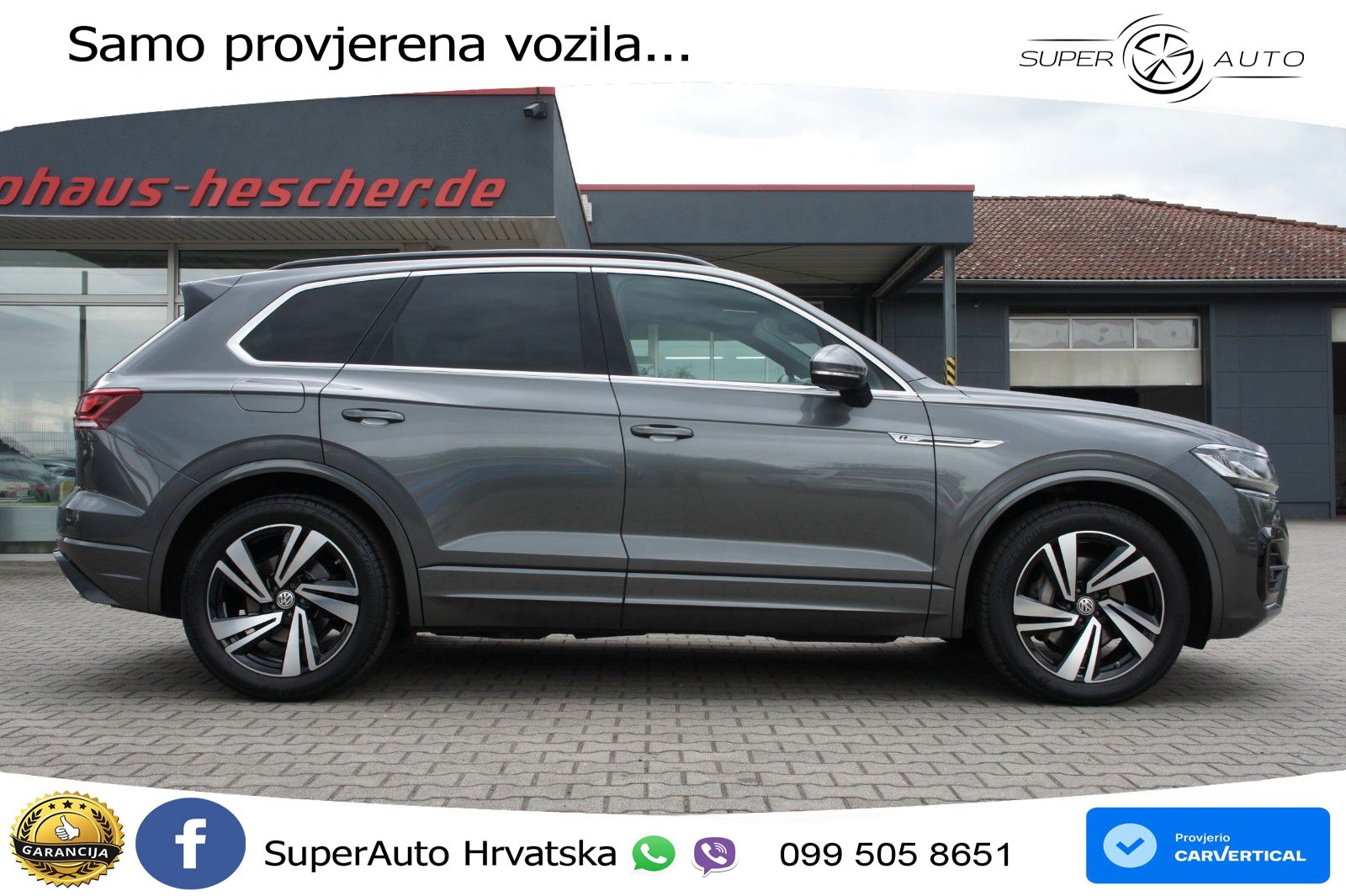 Volkswagen Touareg 3.0 V6 TDI (231 KS) 4MOTION Tiptronic R-Line ZRAČNI+ACC+GR SJED+KAM+PANO