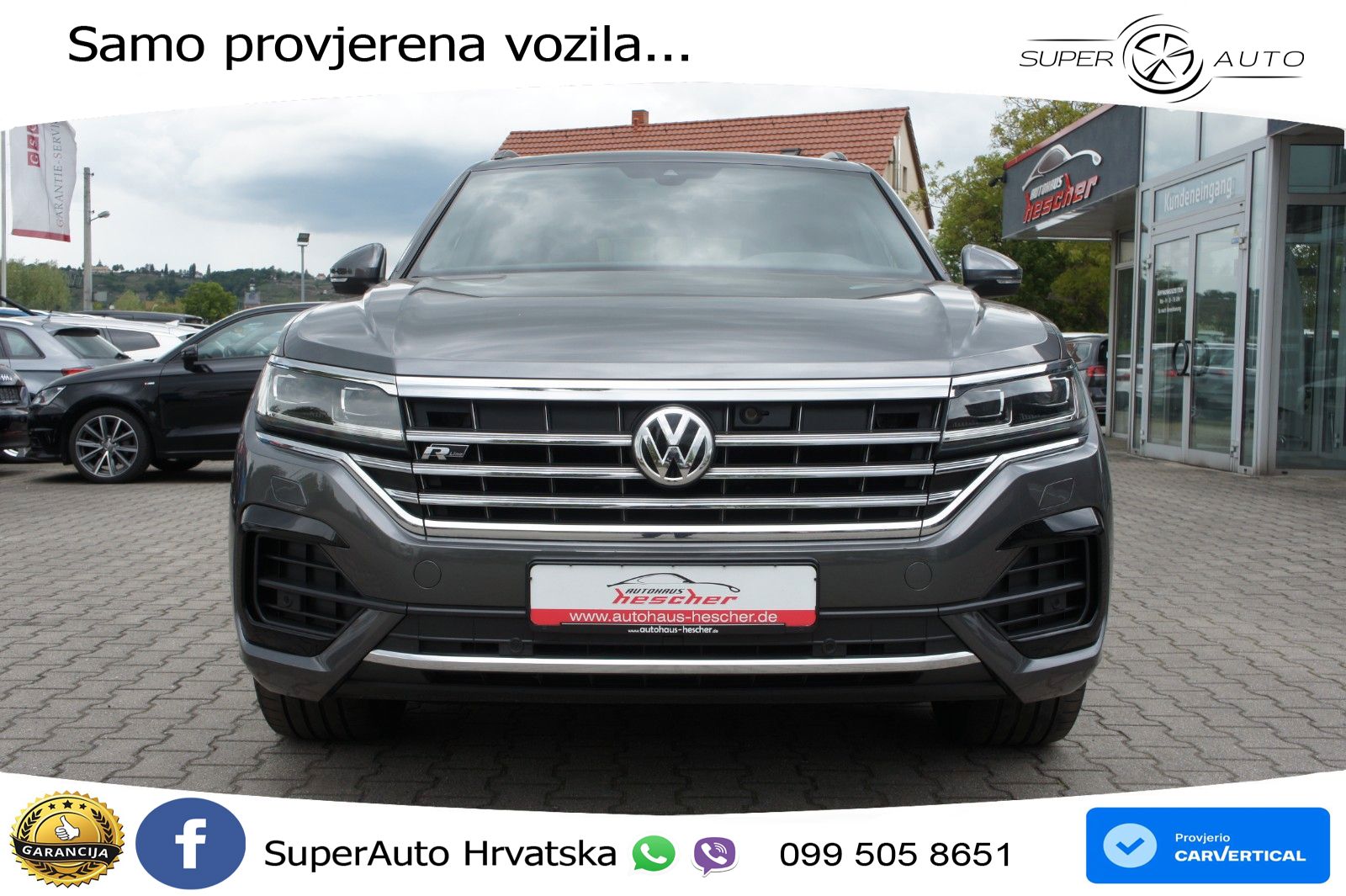 Volkswagen Touareg 3.0 V6 TDI (231 KS) 4MOTION Tiptronic R-Line ZRAČNI+ACC+GR SJED+KAM+PANO