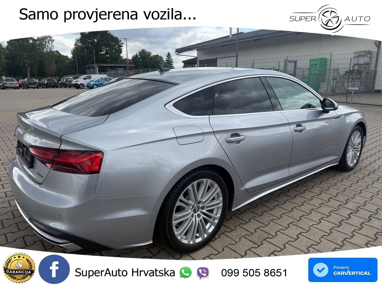 Audi A5 Sportback  40 TFSI (204 KS) quattro S tronic advanced LED+GR SJED+ACC