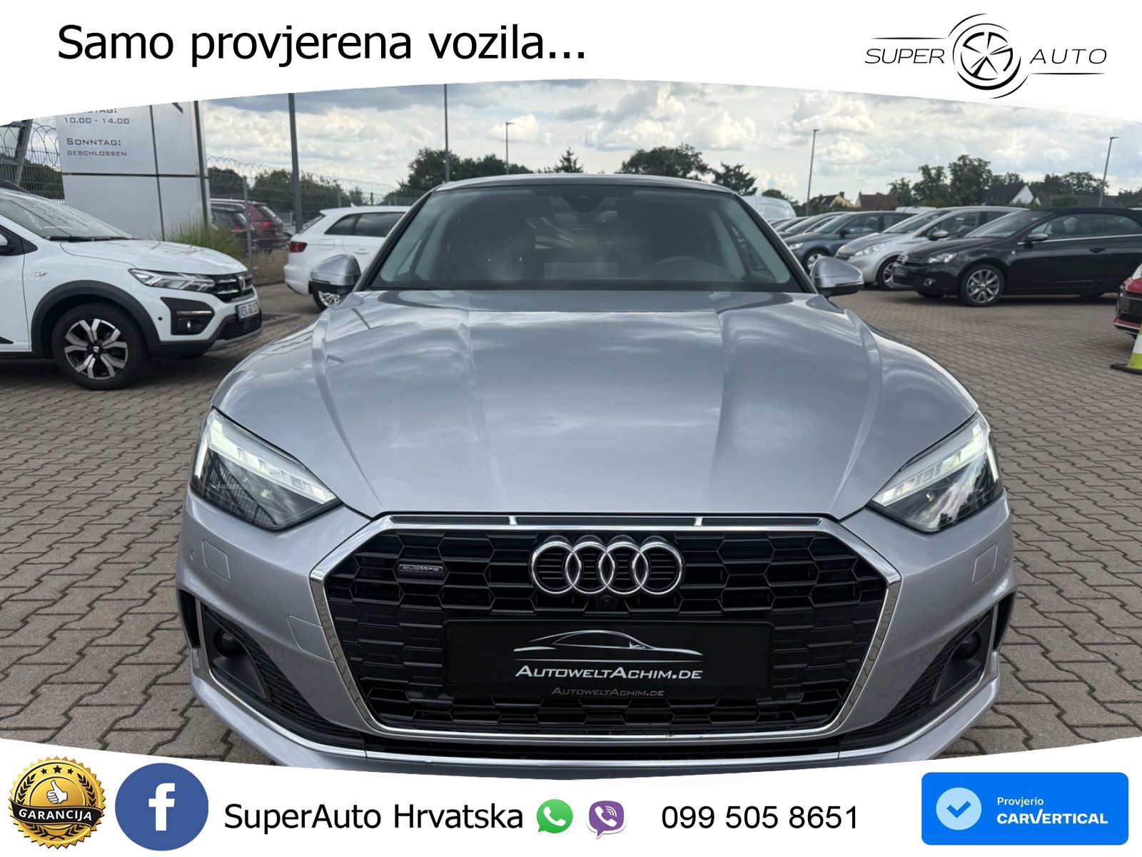 Audi A5 Sportback  40 TFSI (204 KS) quattro S tronic advanced LED+GR SJED+ACC