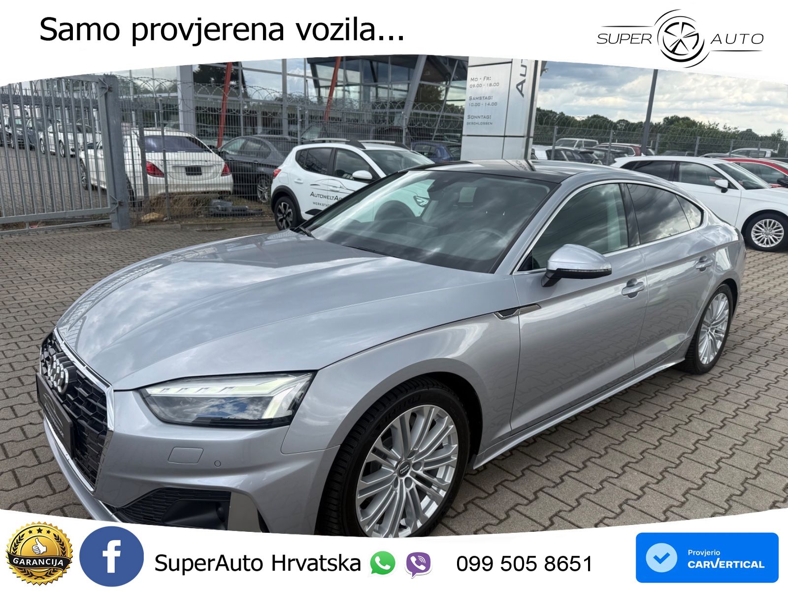 Audi A5 Sportback  40 TFSI (204 KS) quattro S tronic advanced LED+GR SJED+ACC