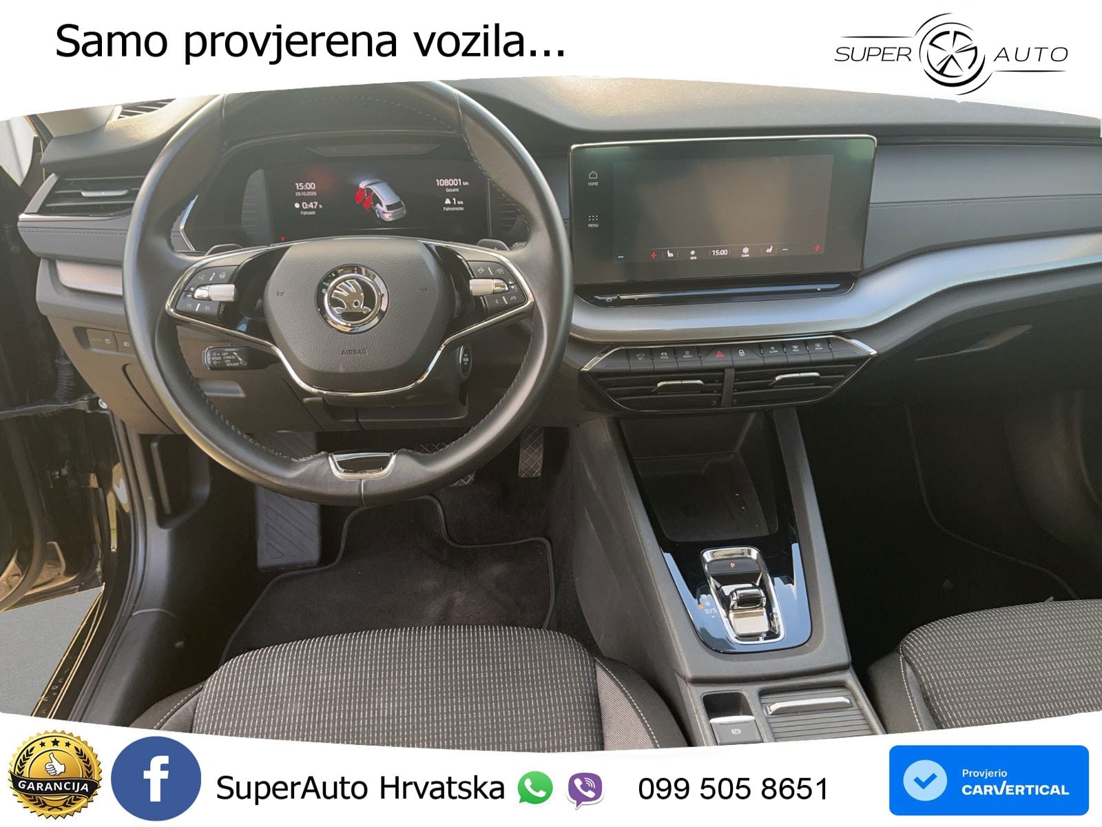 Škoda Octavia Combi 2.0 TDI (150 KS) DSG LED+GR SJED+ACC