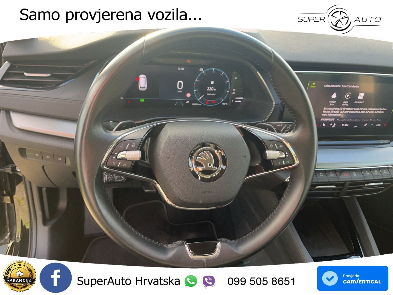 Škoda Octavia Combi 2.0 TDI (150 KS) DSG LED+GR SJED+ACC