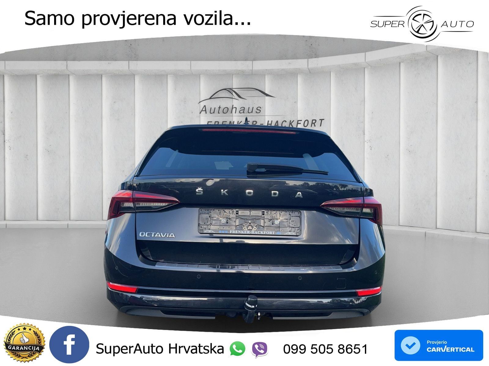 Škoda Octavia Combi 2.0 TDI (150 KS) DSG LED+GR SJED+ACC