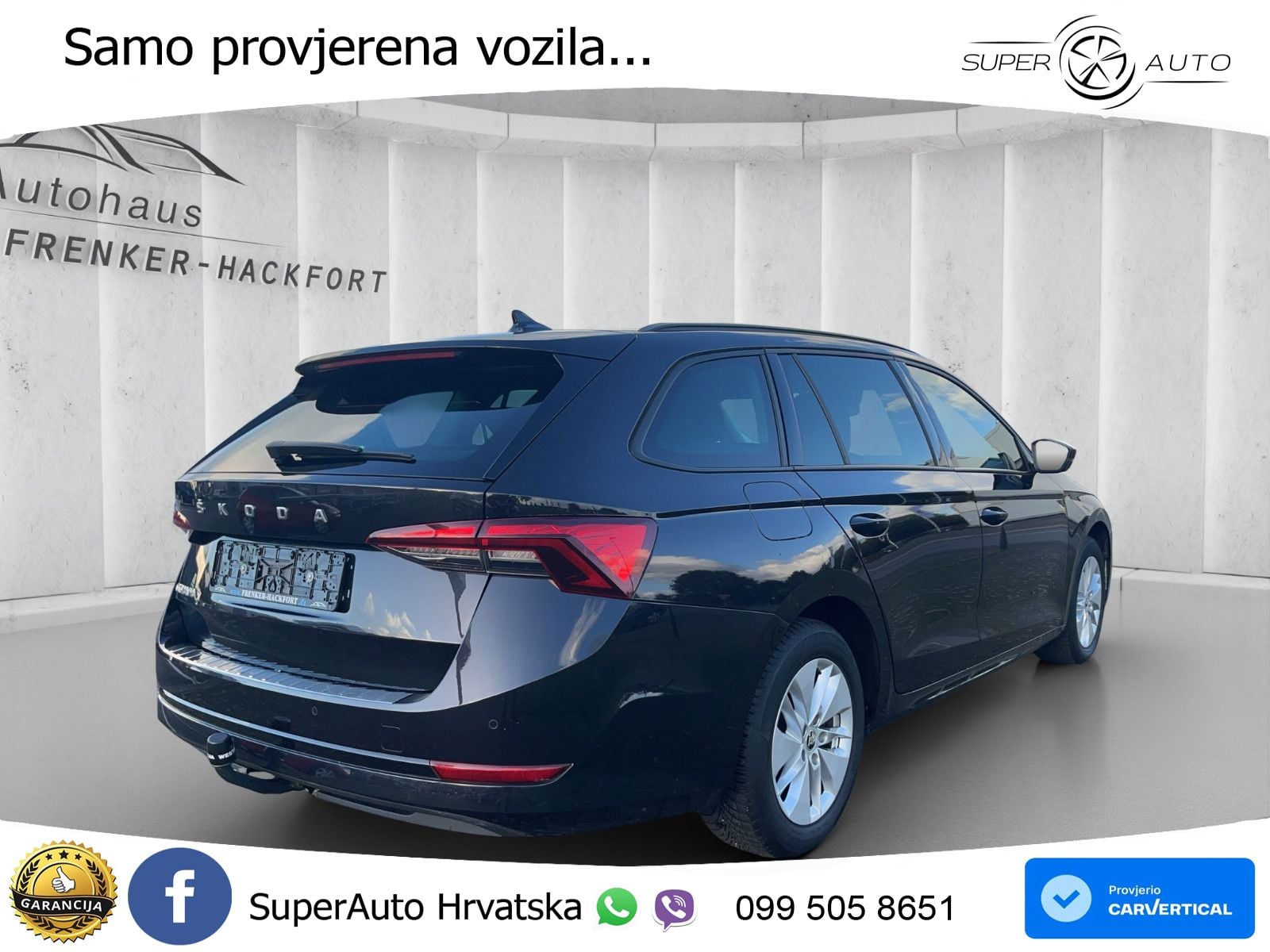 Škoda Octavia Combi 2.0 TDI (150 KS) DSG LED+GR SJED+ACC