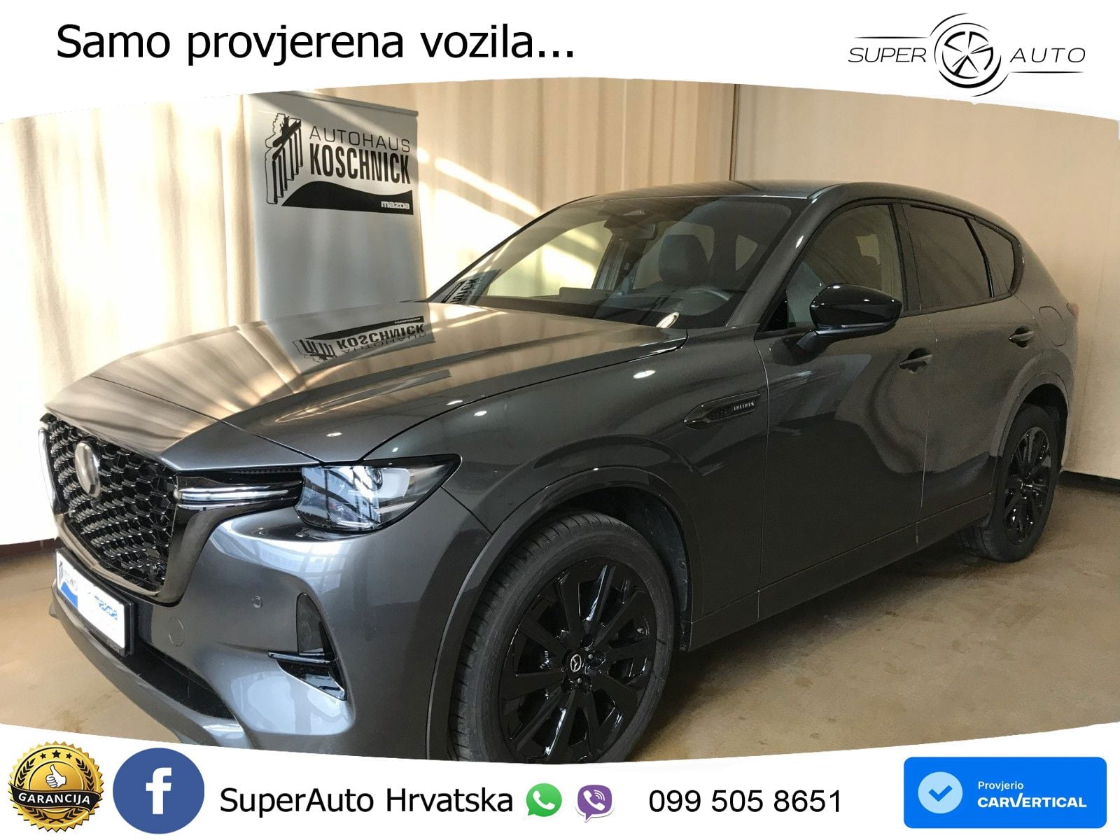 Mazda CX-60 3.3 e-Skyactiv D (254 KS) AWD Automatic MATRIX+GR SJED+KAM