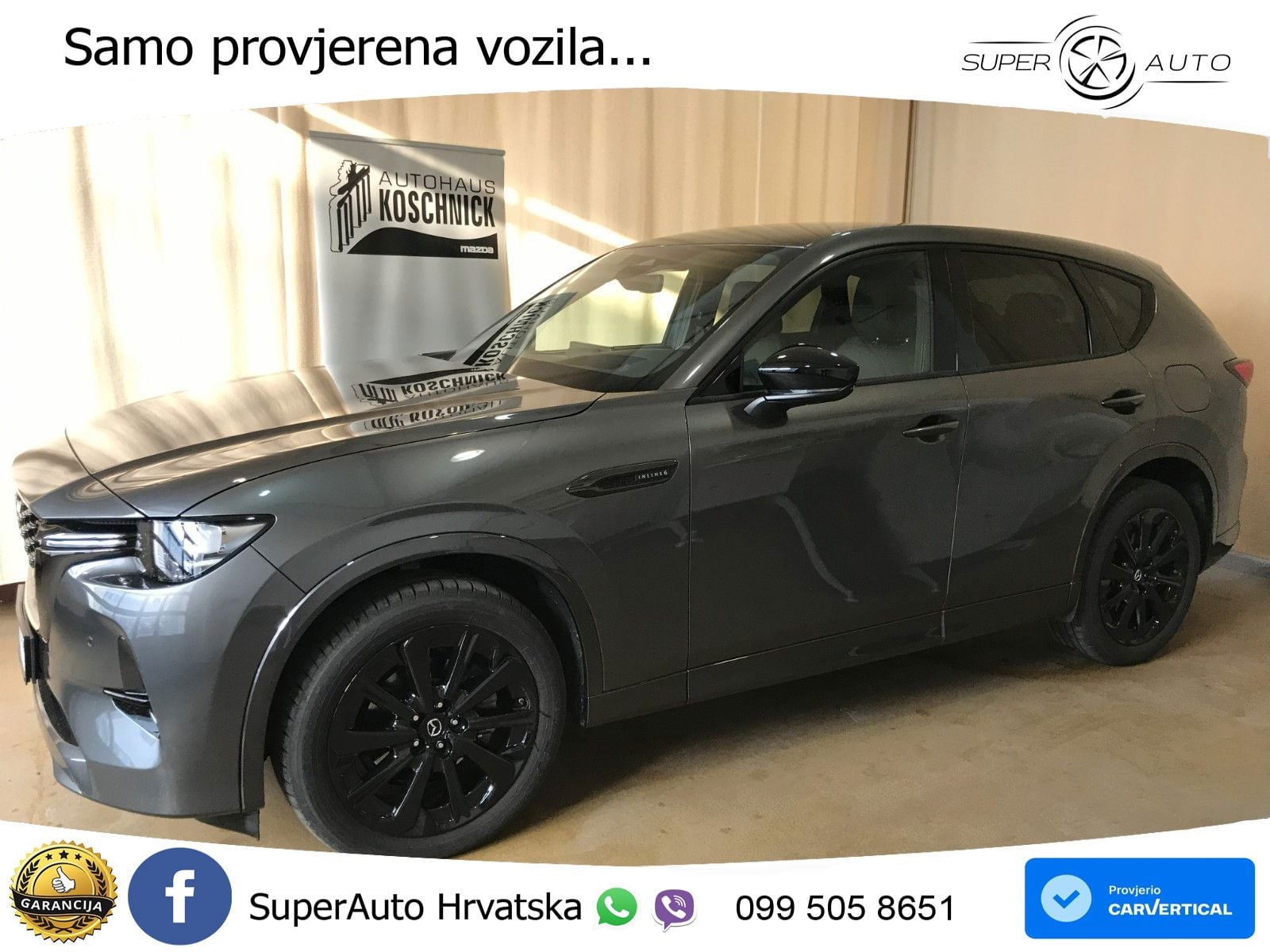 Mazda CX-60 3.3 e-Skyactiv D (254 KS) AWD Automatic MATRIX+GR SJED+KAM