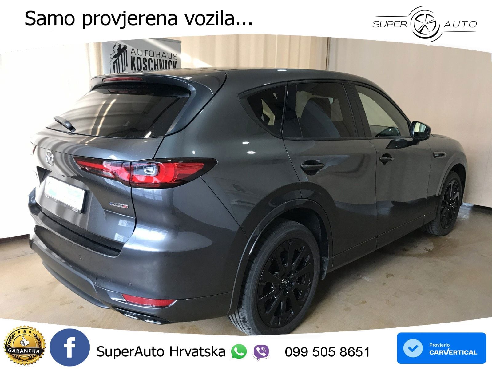 Mazda CX-60 3.3 e-Skyactiv D (254 KS) AWD Automatic MATRIX+GR SJED+KAM