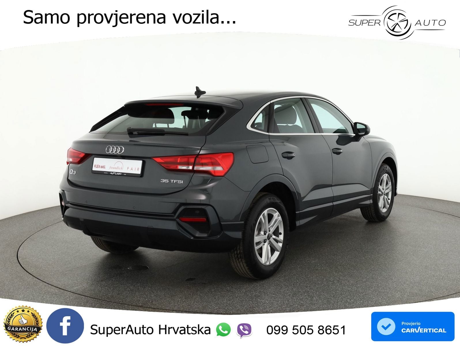 Audi Q3 Sportback 35 TFSI (150 KS) S tronic