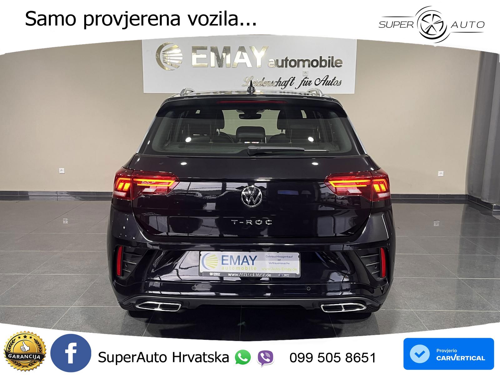 Volkswagen T-Roc 1.5 TSI (150 KS) DSG LED+GR SJED+ACC