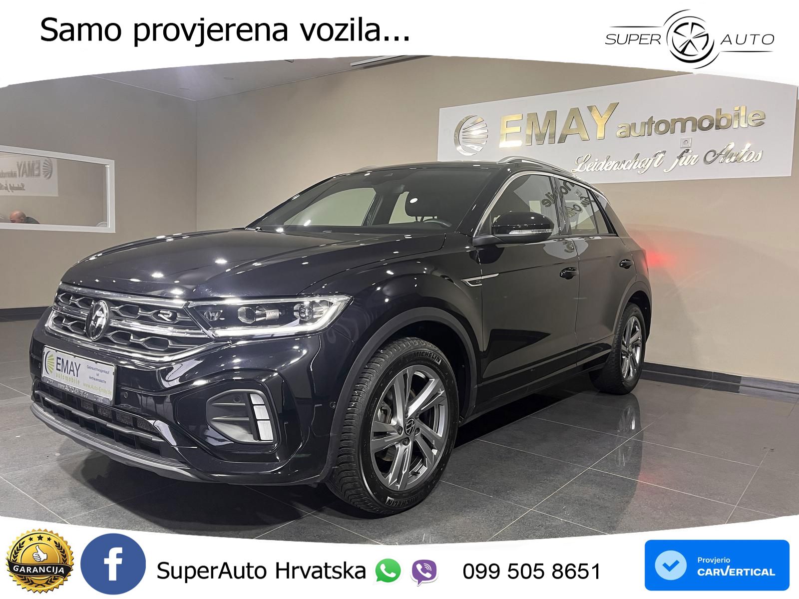 Volkswagen T-Roc 1.5 TSI (150 KS) DSG LED+GR SJED+ACC