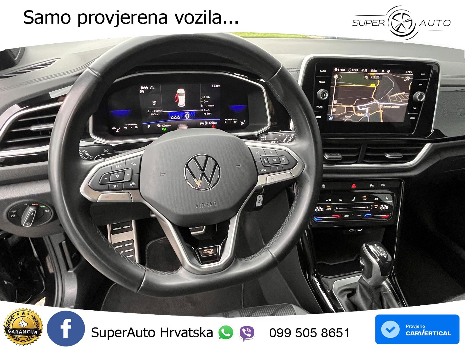 Volkswagen T-Roc 1.5 TSI (150 KS) DSG LED+GR SJED+ACC