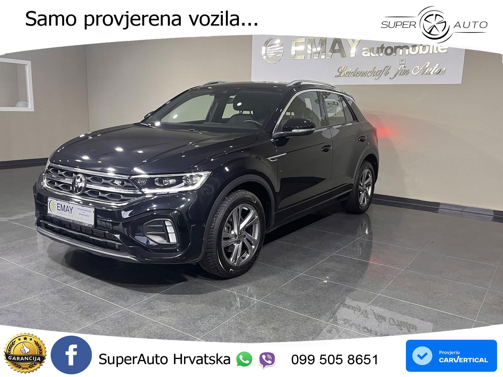 Volkswagen T-Roc 1.5 TSI (150 KS) DSG LED+GR SJED+ACC