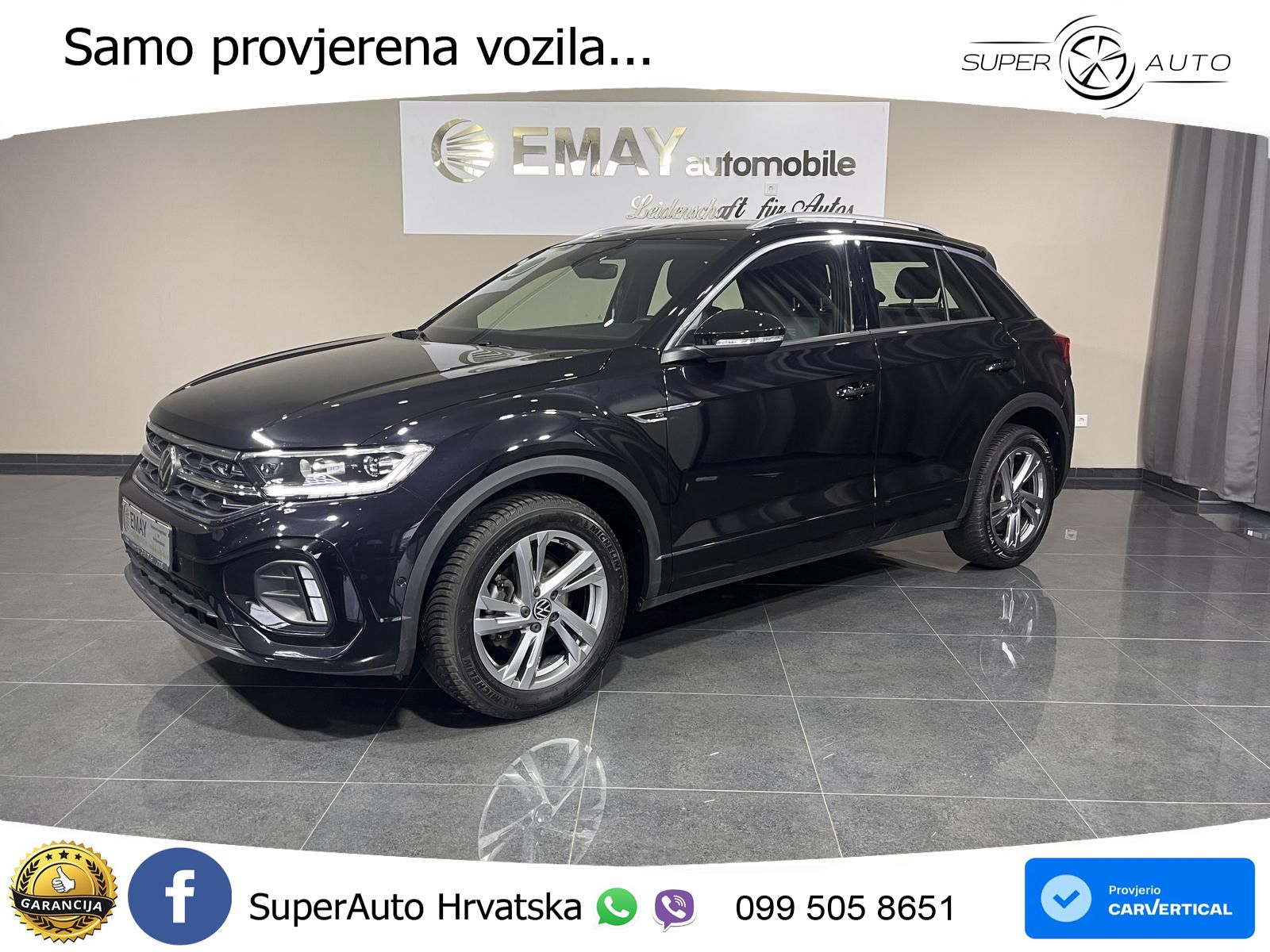 Volkswagen T-Roc 1.5 TSI (150 KS) DSG LED+GR SJED+ACC