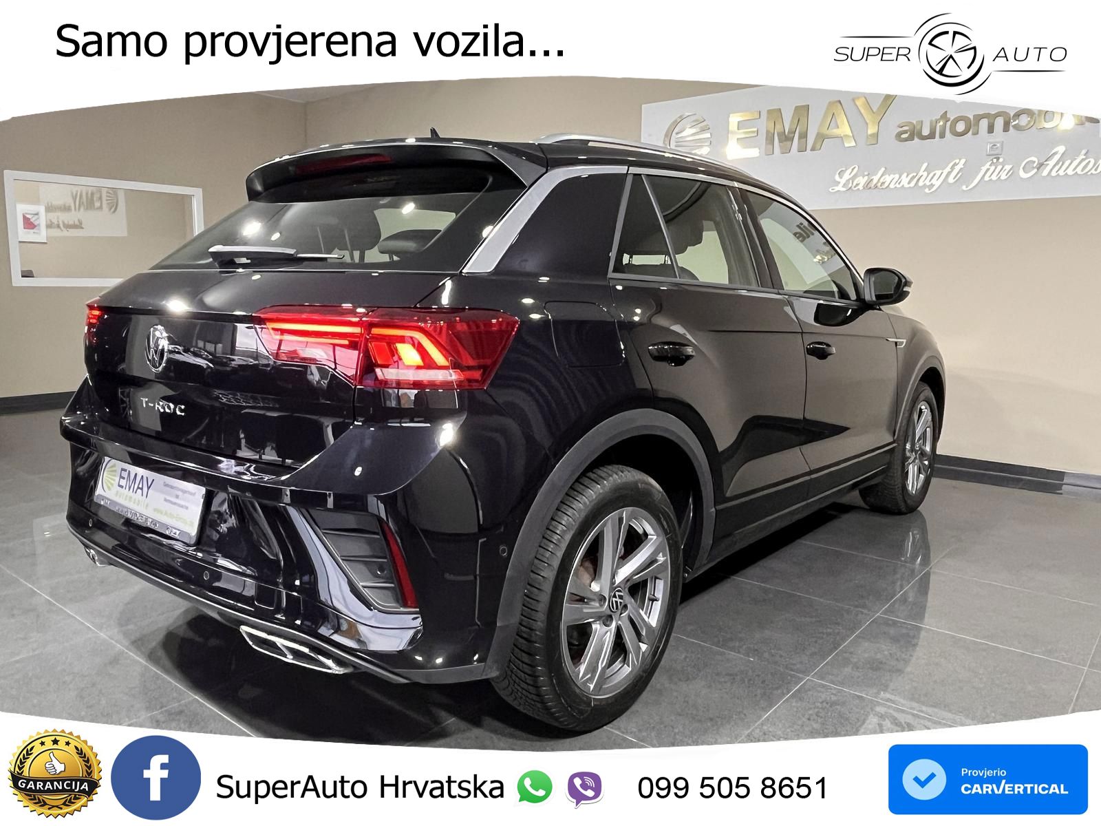 Volkswagen T-Roc 1.5 TSI (150 KS) DSG LED+GR SJED+ACC