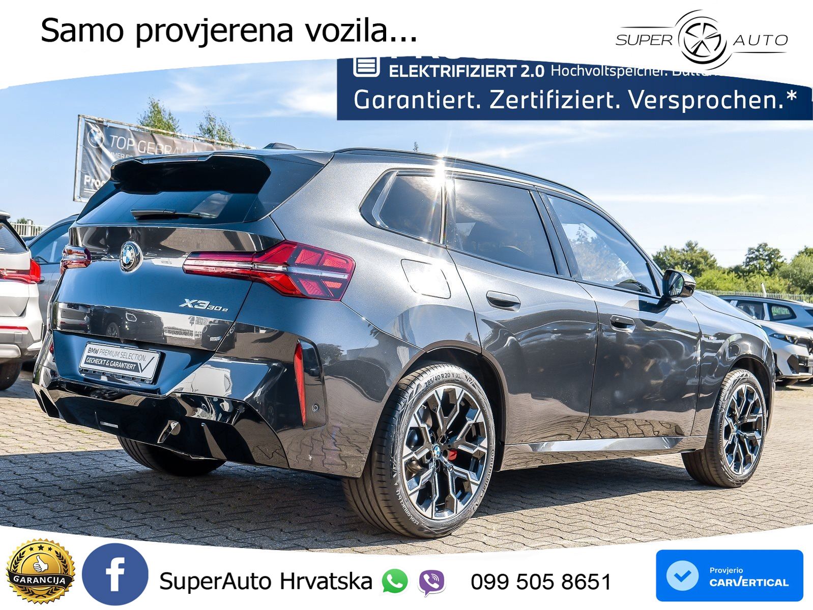 BMW X3 30e xDrive Steptronic M Sport LED+GR SJED+ACC