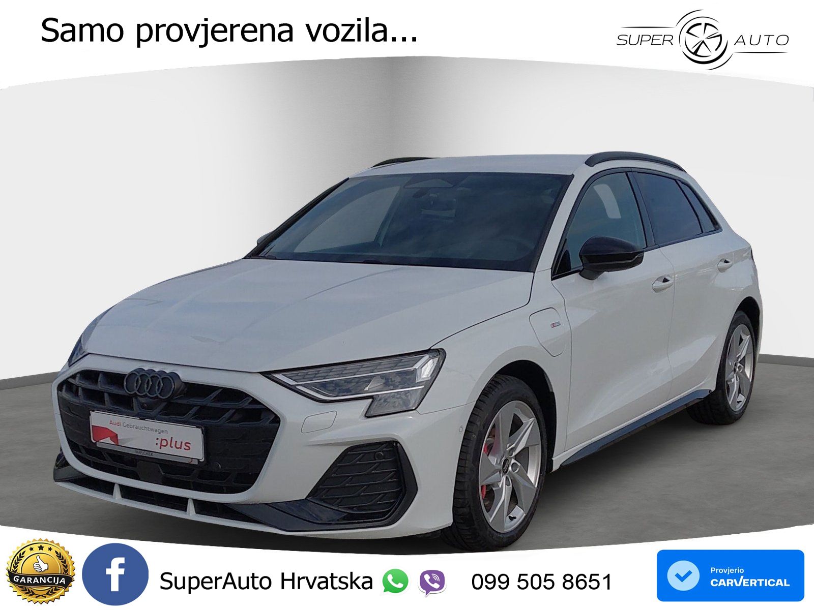 Audi A3 45 TFSIe (272 KS) S tronic S line LED+GR SJED+ACC