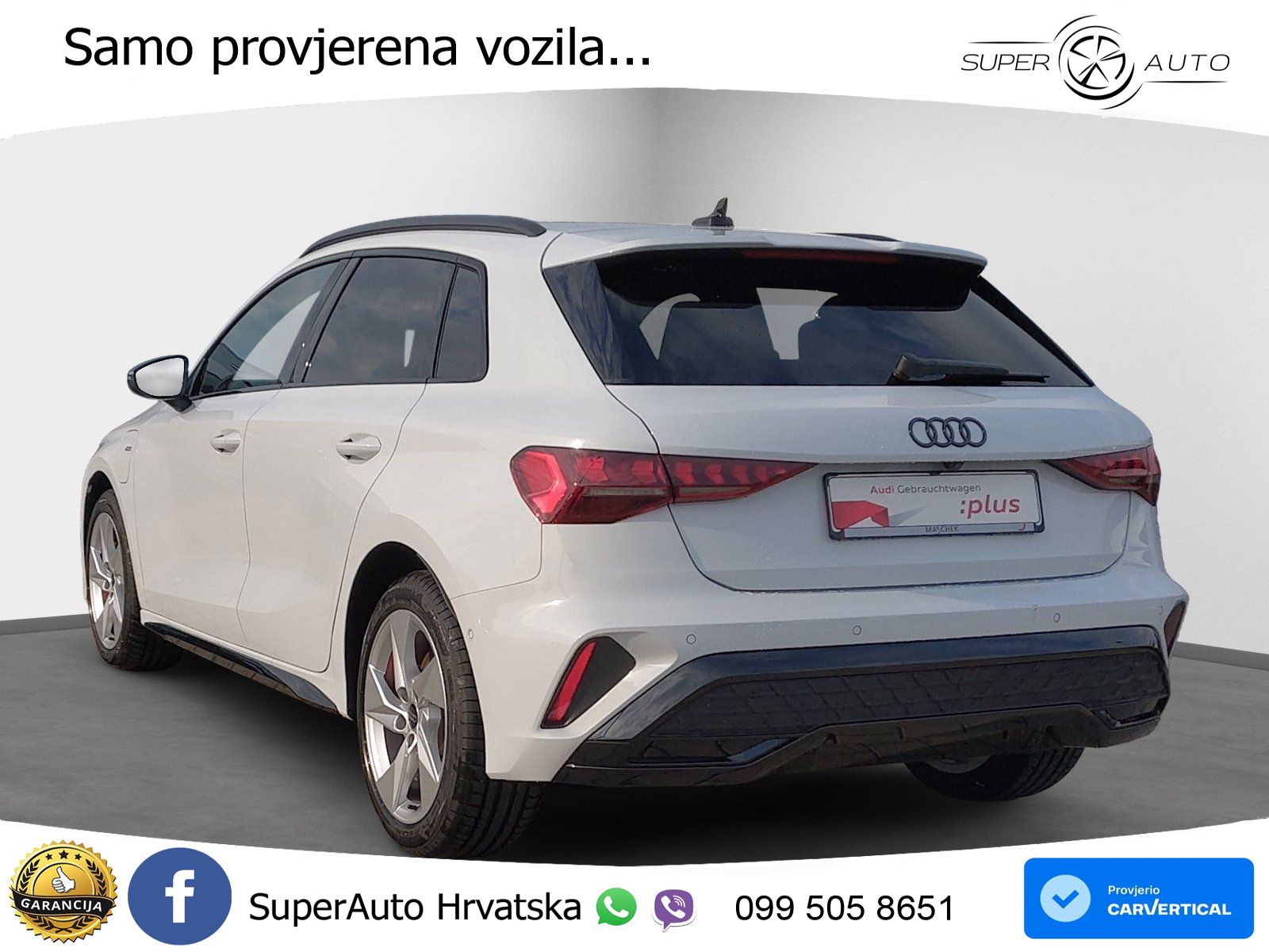 Audi A3 45 TFSIe (272 KS) S tronic S line LED+GR SJED+ACC