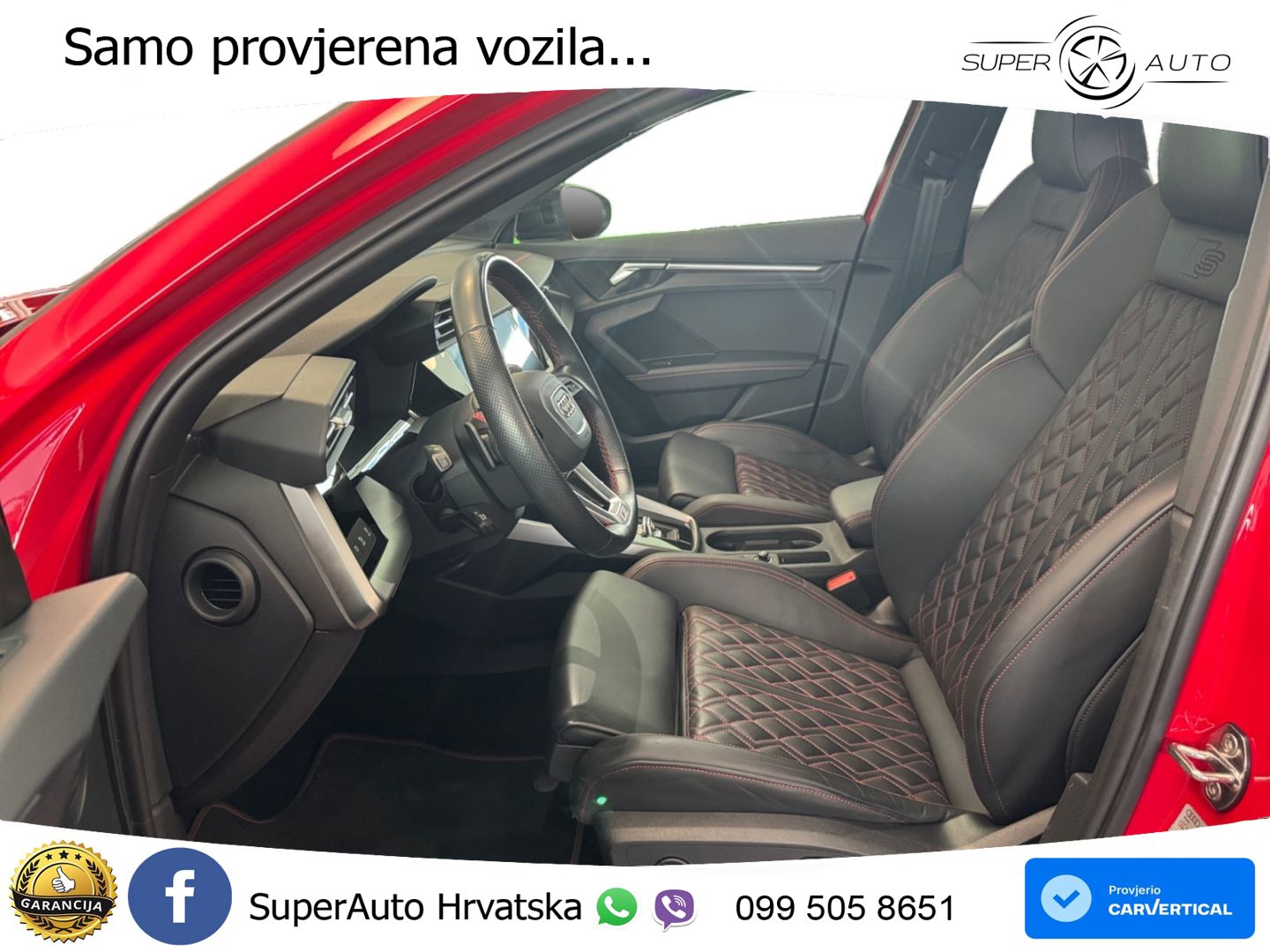 Audi S3 Limuzina 2.0 TFSI (310 KS) quattro S tronic MATRIX+GR SJED+KAM