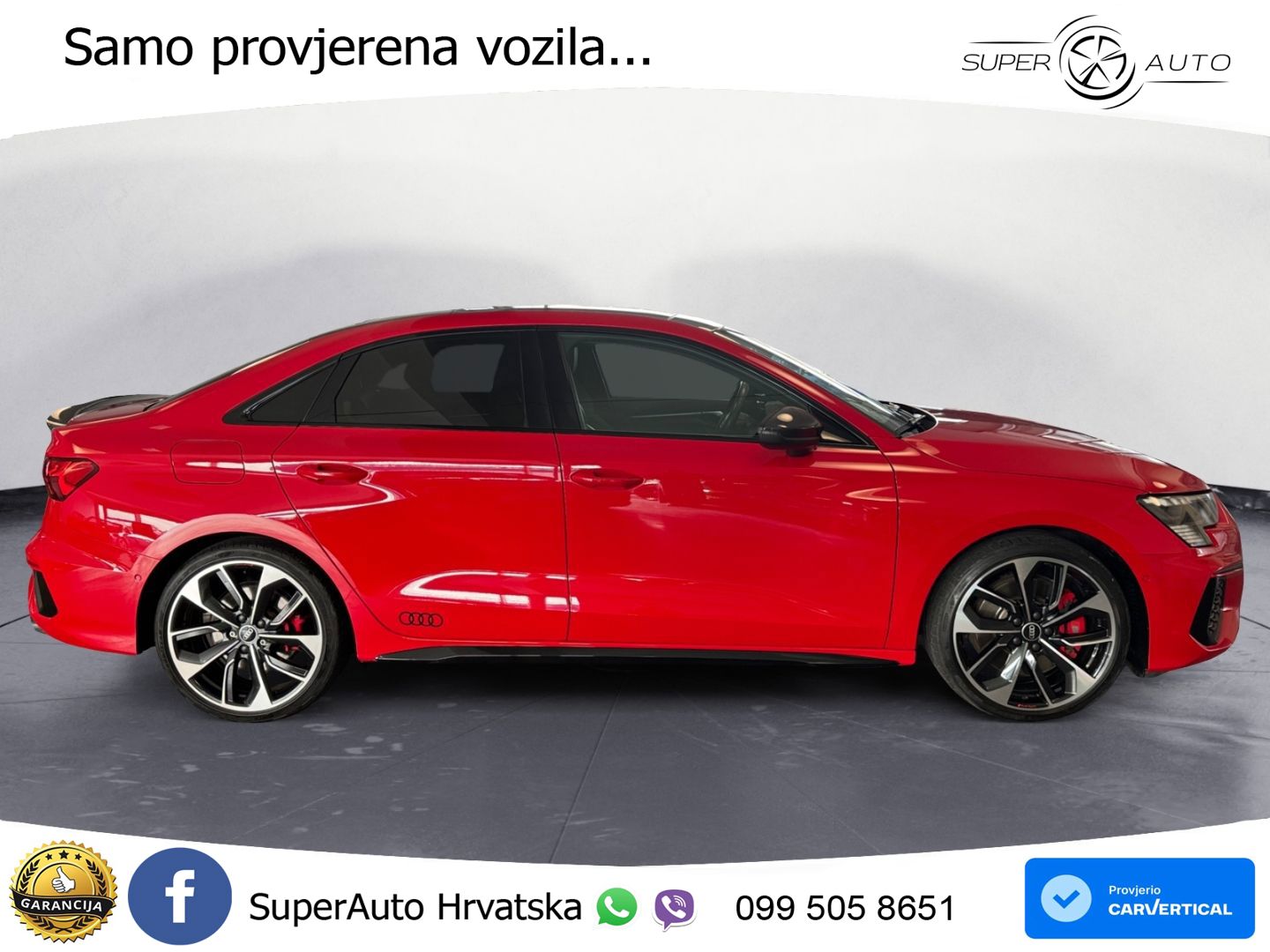 Audi S3 Limuzina 2.0 TFSI (310 KS) quattro S tronic MATRIX+GR SJED+KAM