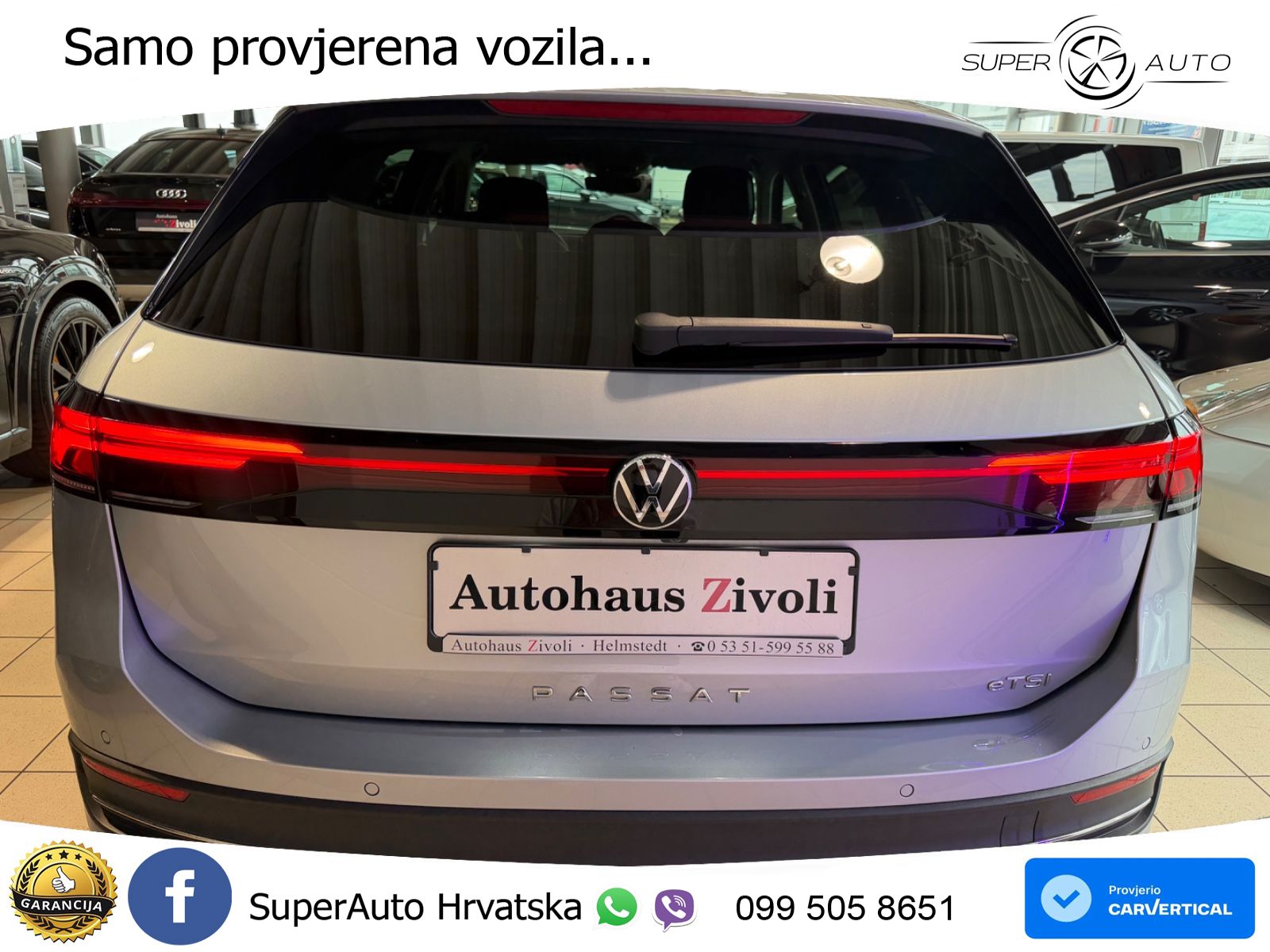 Volkswagen Passat Variant 1.5 eTSI (150 KS) DSG Business LED+GR SJED+ACC