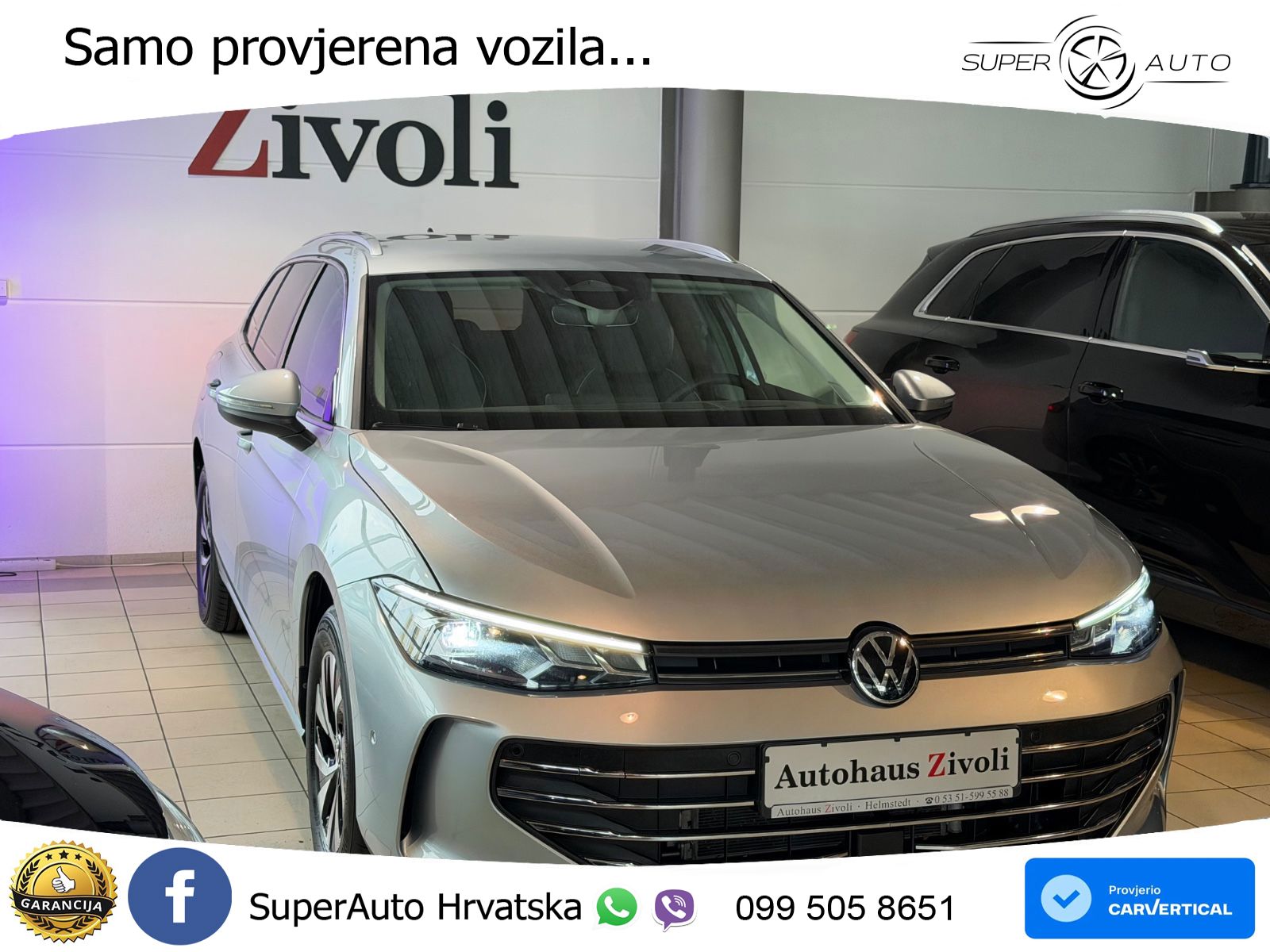 Volkswagen Passat Variant 1.5 eTSI (150 KS) DSG Business LED+GR SJED+ACC