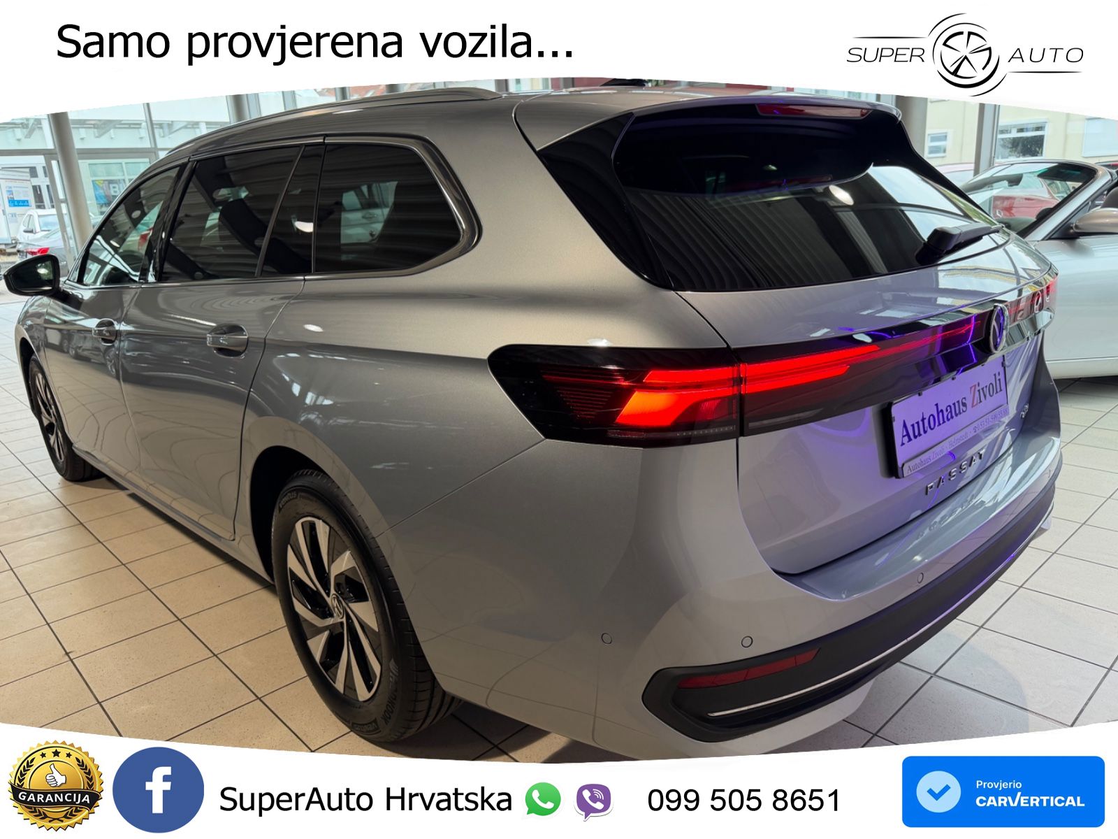 Volkswagen Passat Variant 1.5 eTSI (150 KS) DSG Business LED+GR SJED+ACC