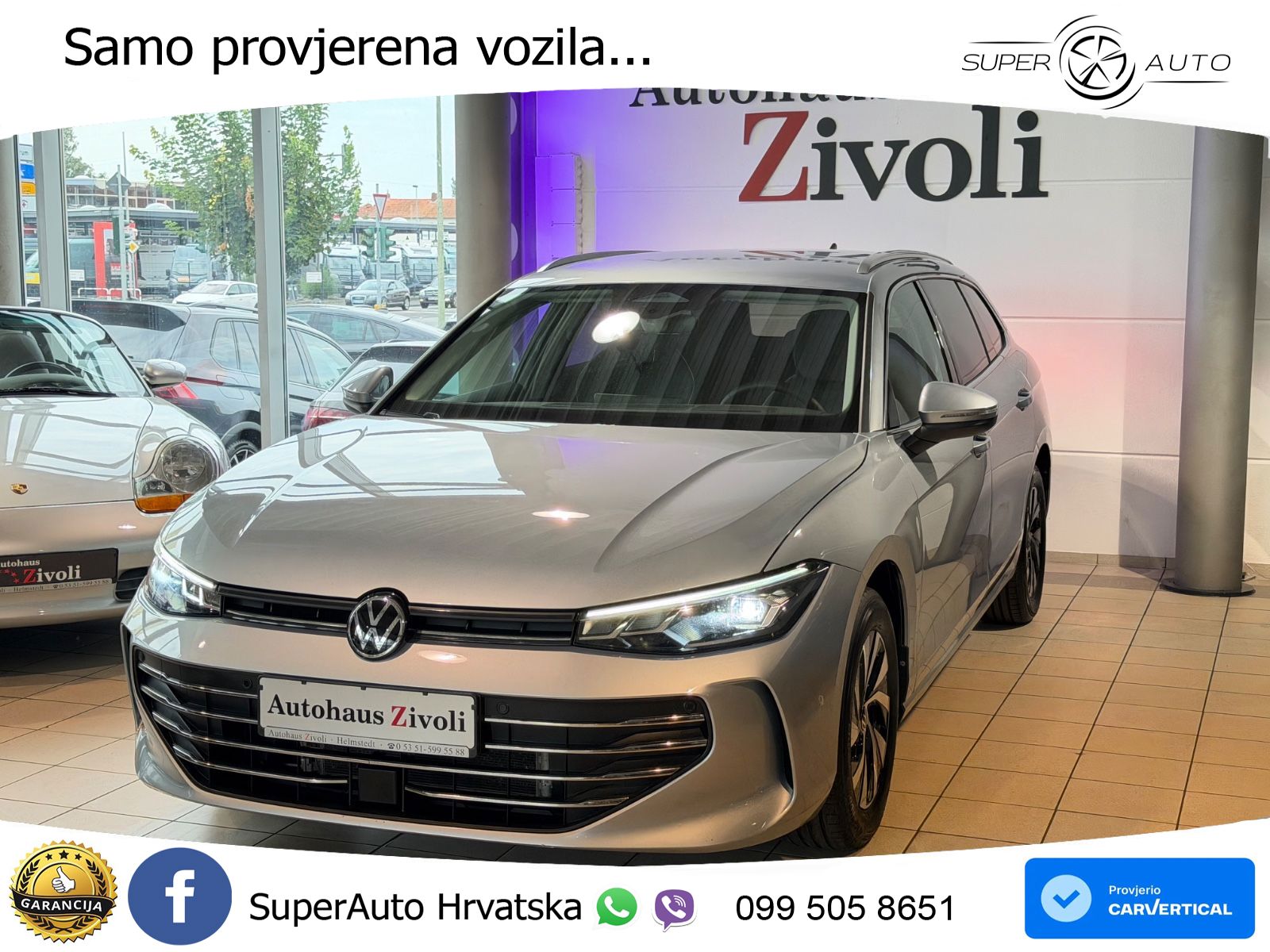Volkswagen Passat Variant 1.5 eTSI (150 KS) DSG Business LED+GR SJED+ACC
