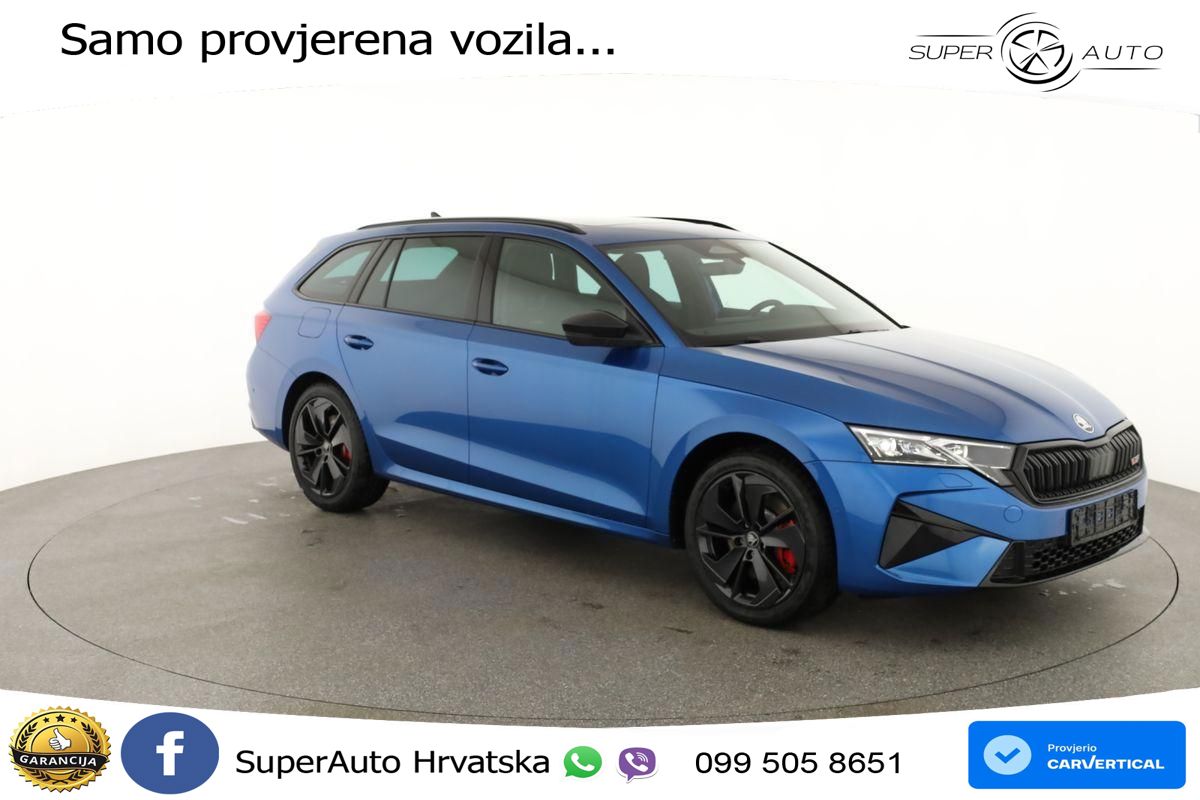 Škoda Octavia Combi RS 2.0 TSI (265 KS) DSG LED+GR SJED+ACC
