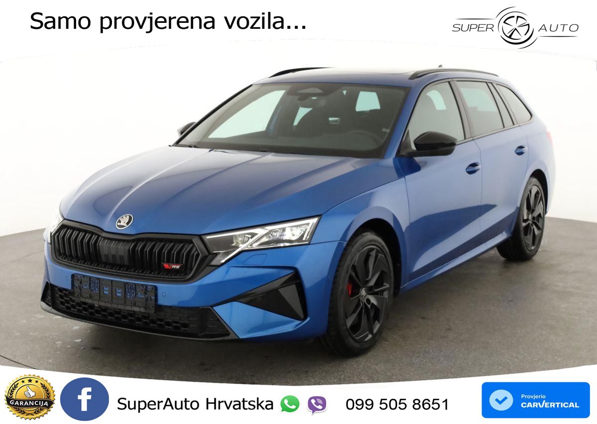 Škoda Octavia Combi RS 2.0 TSI (265 KS) DSG LED+GR SJED+ACC