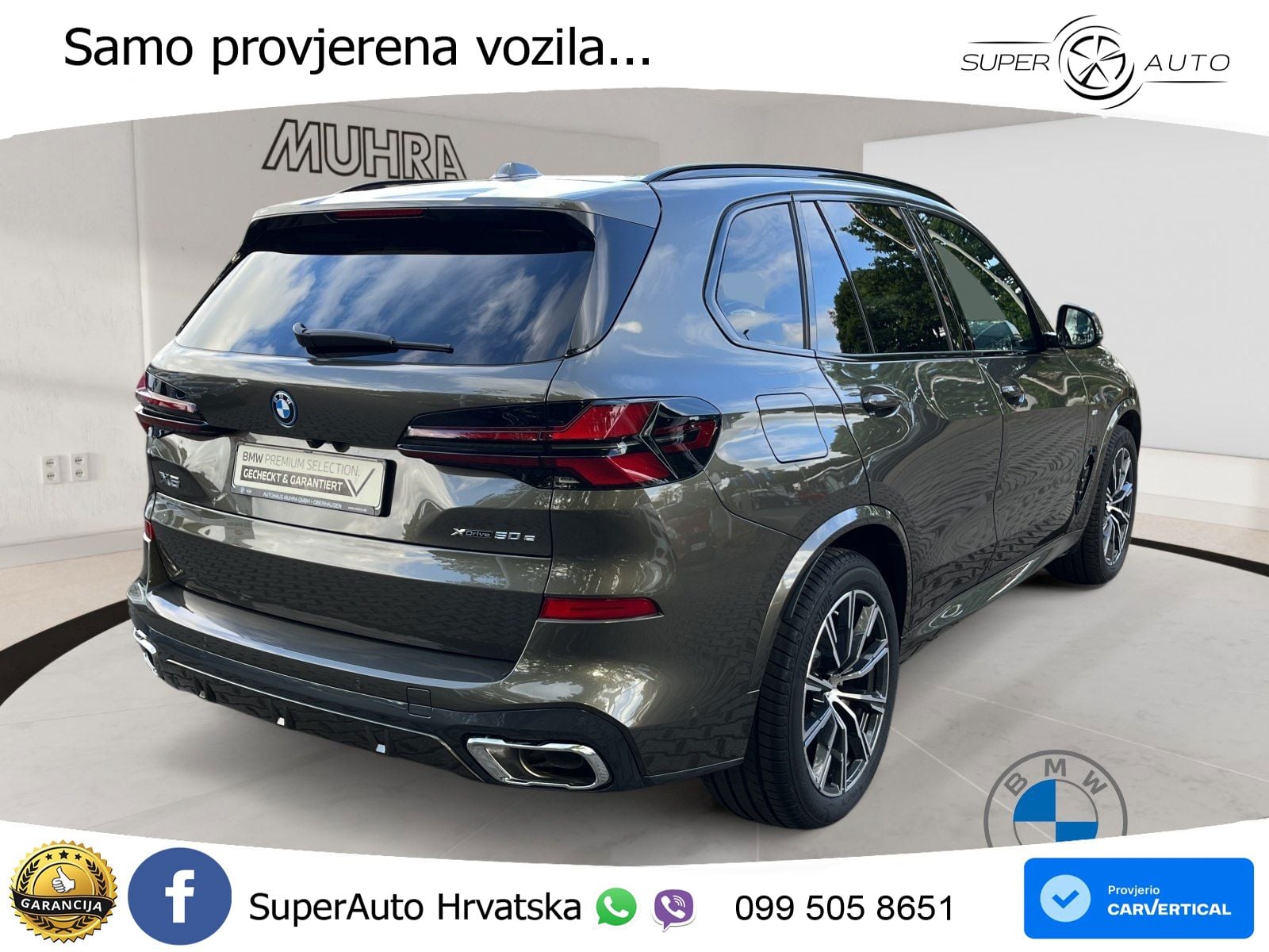 BMW X5 50e (489 KS) xDrive Steptronic M Sport LED+GR SJED+ACC