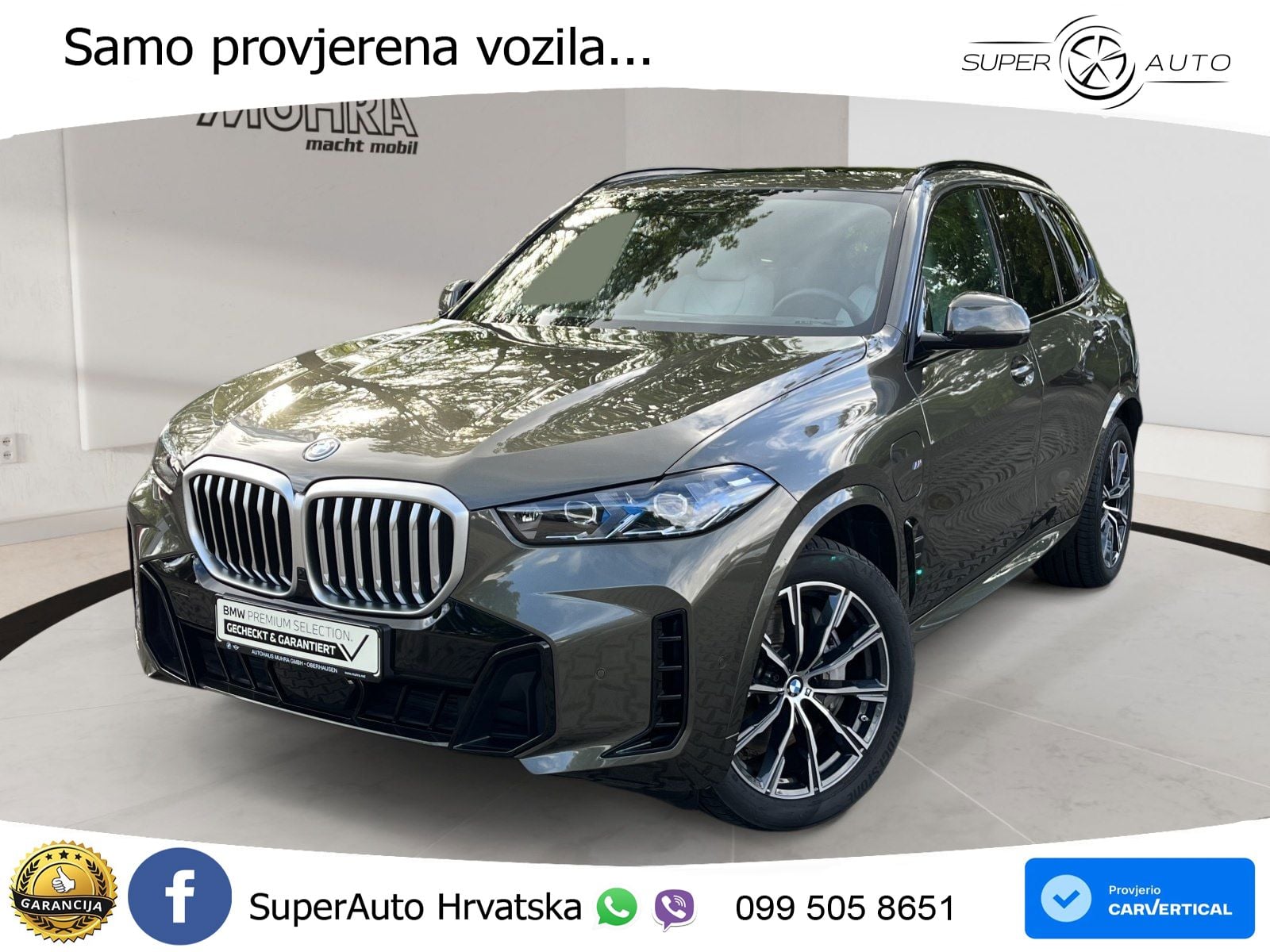 BMW X5 50e (489 KS) xDrive Steptronic M Sport LED+GR SJED+ACC