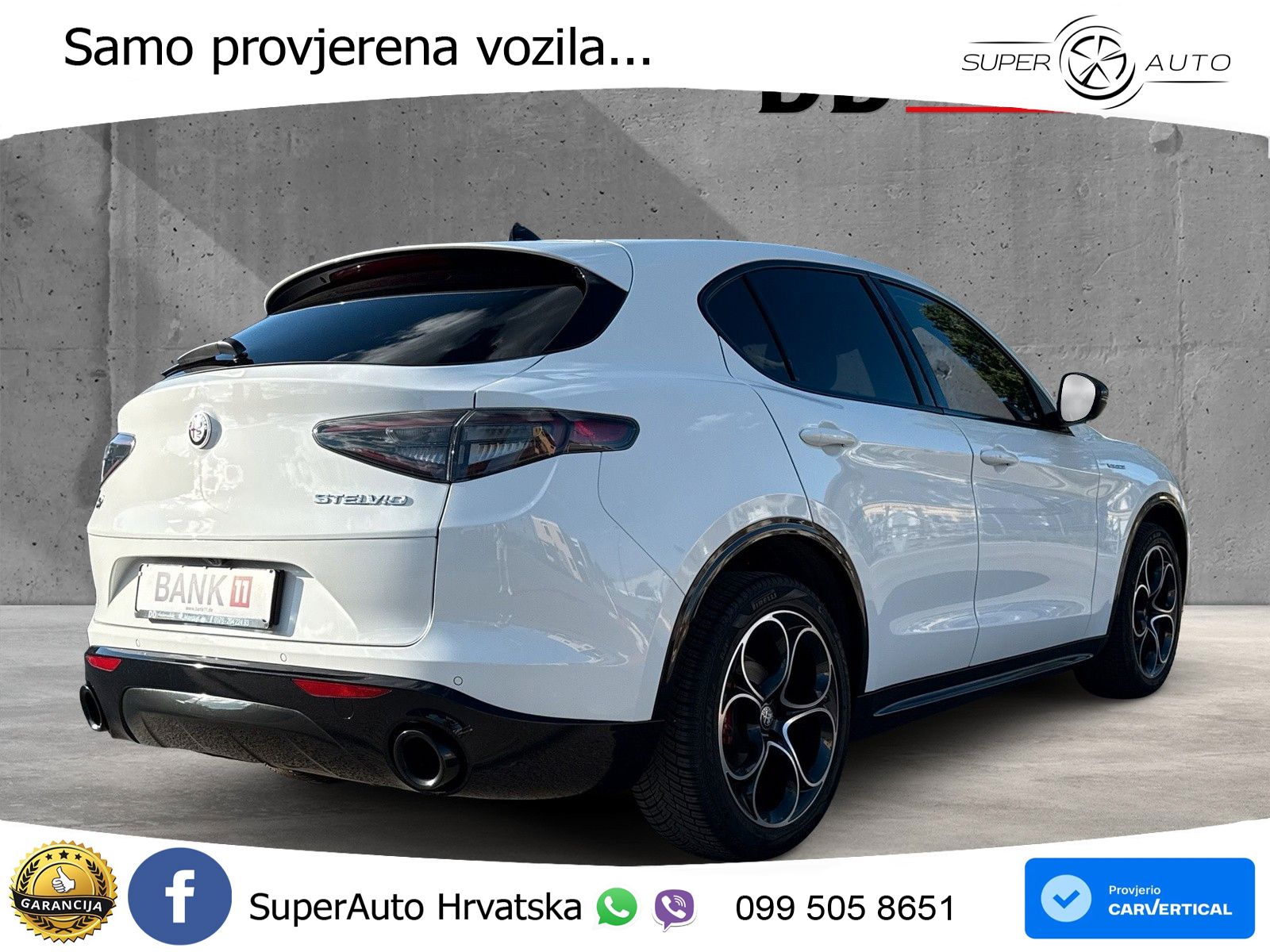 Alfa Romeo Stelvio 2.2 MultiJet II (210 KS) Q4 Automatic LED+GR SJED+ACC