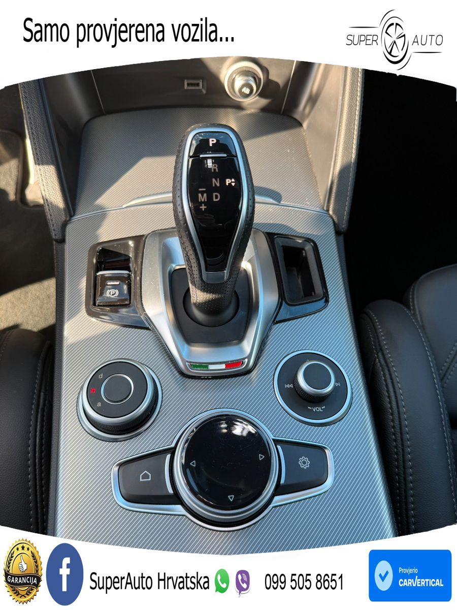 Alfa Romeo Stelvio 2.2 MultiJet II (210 KS) Q4 Automatic LED+GR SJED+ACC
