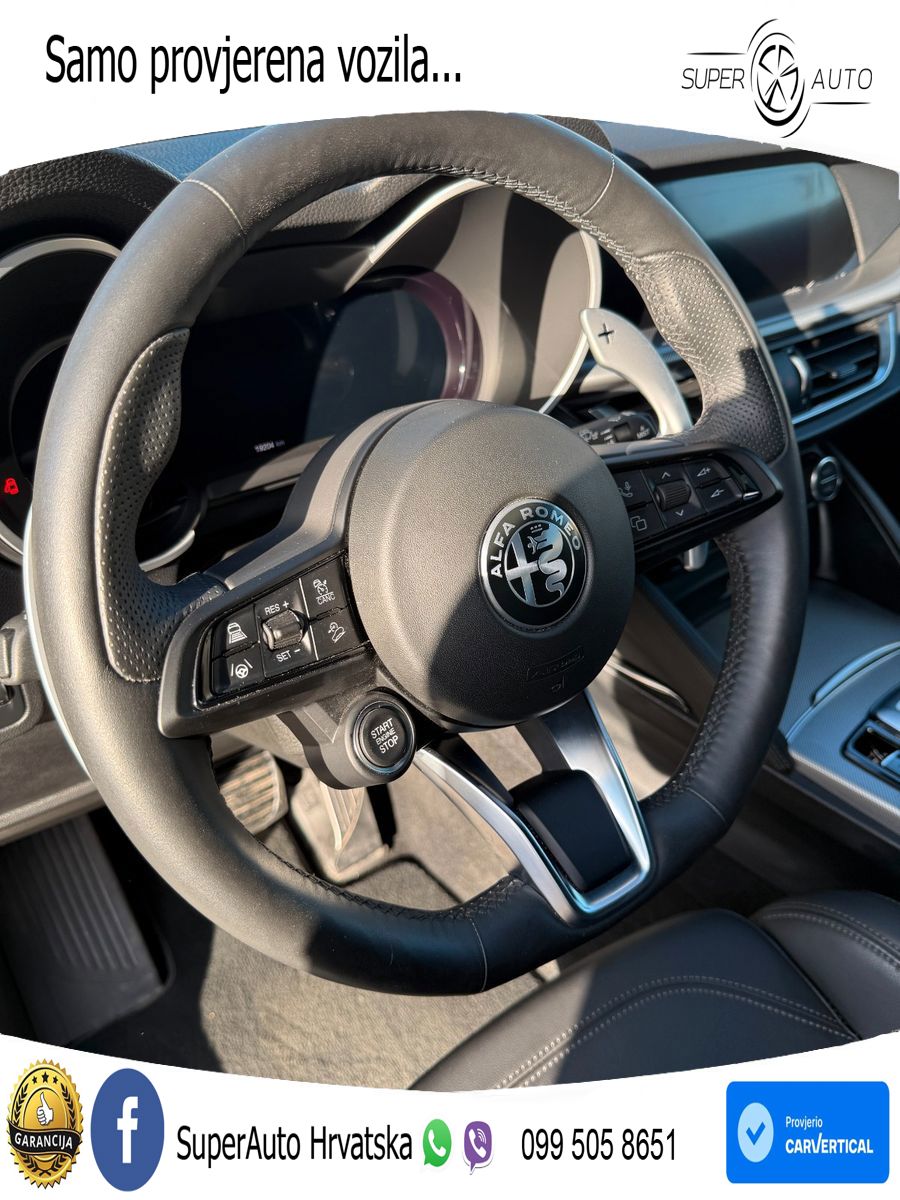 Alfa Romeo Stelvio 2.2 MultiJet II (210 KS) Q4 Automatic LED+GR SJED+ACC