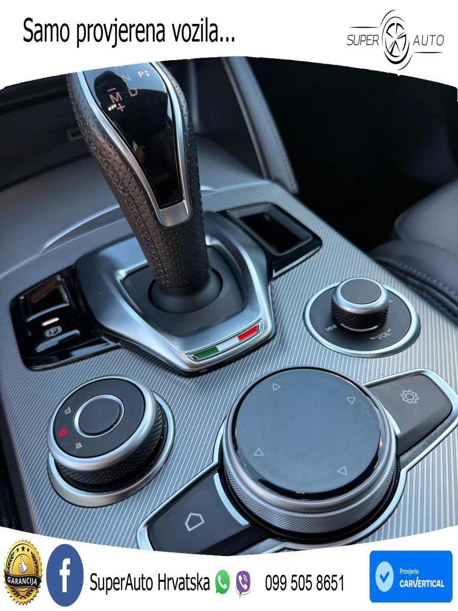 Alfa Romeo Stelvio 2.2 MultiJet II (210 KS) Q4 Automatic LED+GR SJED+ACC